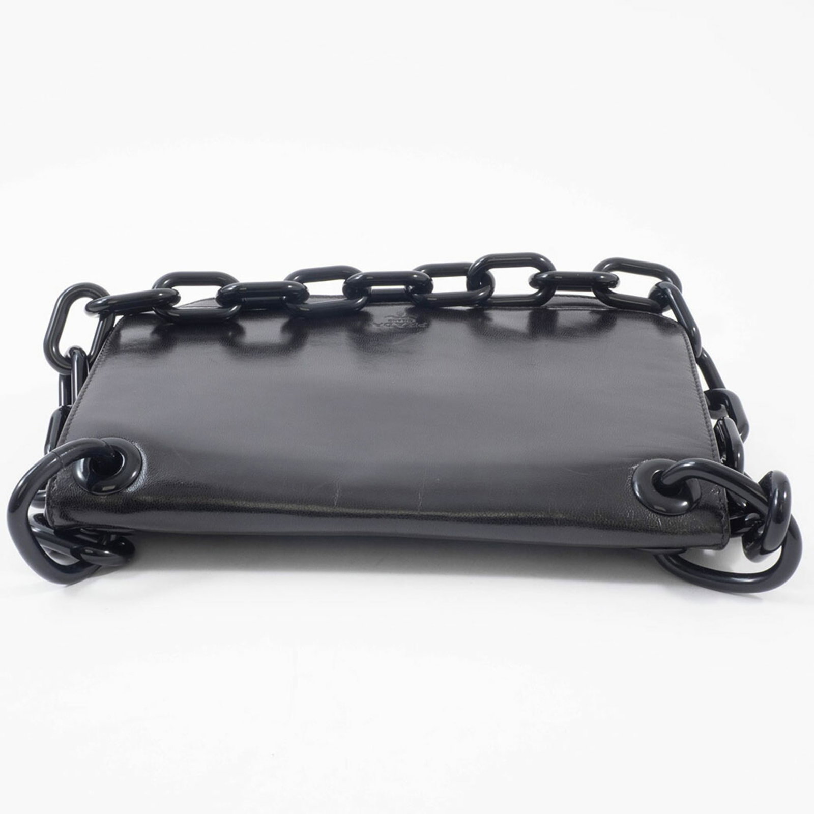 Leather Shoulder Bag Prada - 6