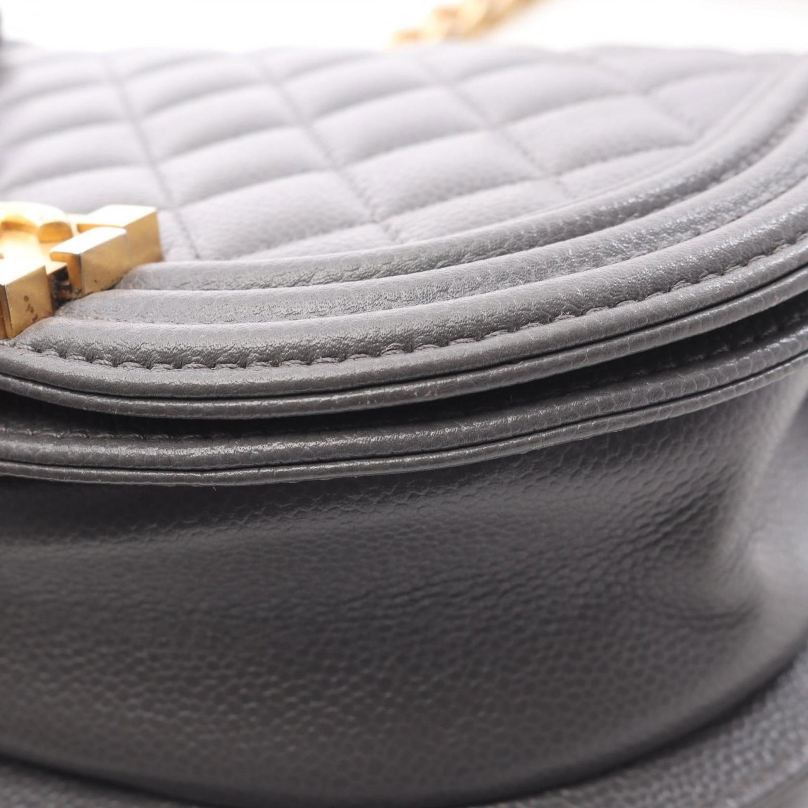 Shoulder bag leather Chanel - 6