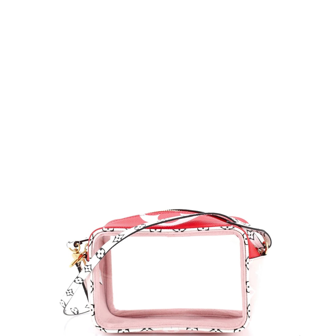 Monogram Giant Limited Edition Beach Pouch Colored Louis Vuitton: Monogram Giant Limited Edition Beach Pouch Colored Louis Vuitton The Monogram Giant Limited Edition Beach Pouch in pink features a unique canvas-coated PVC exterior with a striking colored monogram