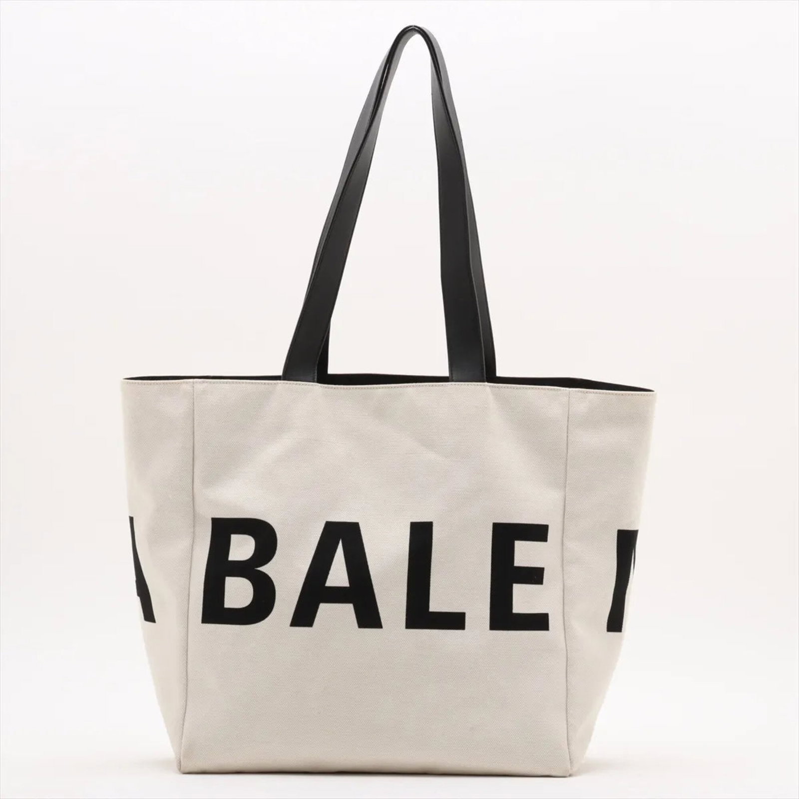 Handbag Leather Tote Bag Balenciaga: Handbag Leather Tote Bag Balenciaga Balenciaga's Handbag Leather Tote Bag boasts a timeless design with its classic beige and black color combination. Made from high-quality leather, the bag features