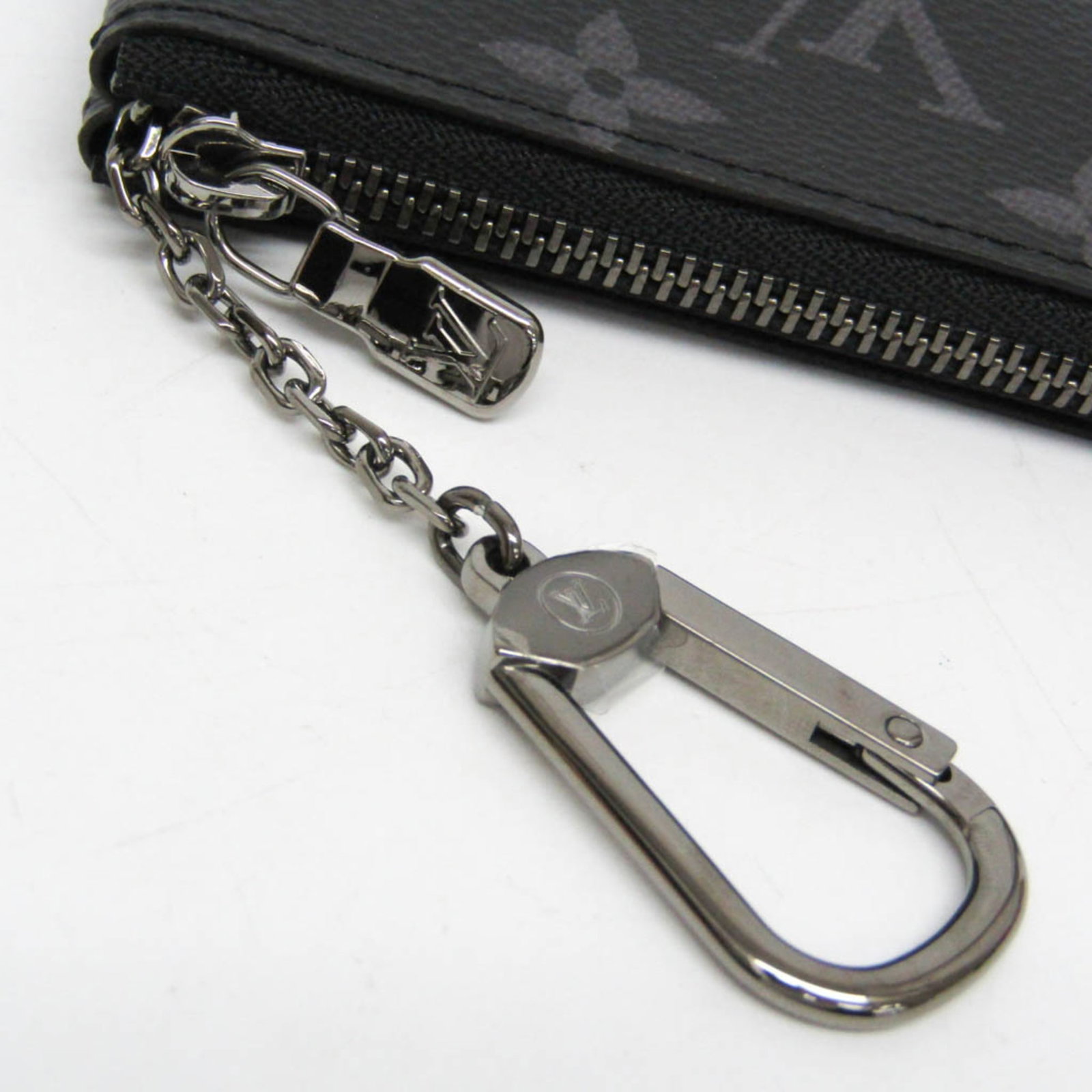 Louis Vuitton Coin Purse/ Coin Case Monogram Eclipse - 7