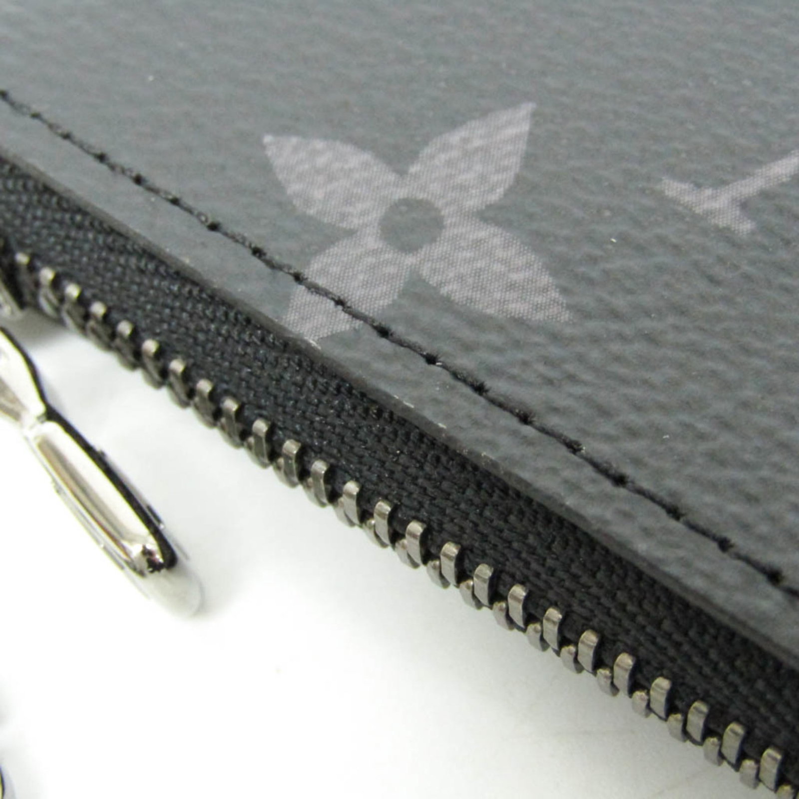 Louis Vuitton Coin Purse/ Coin Case Monogram Eclipse - 9