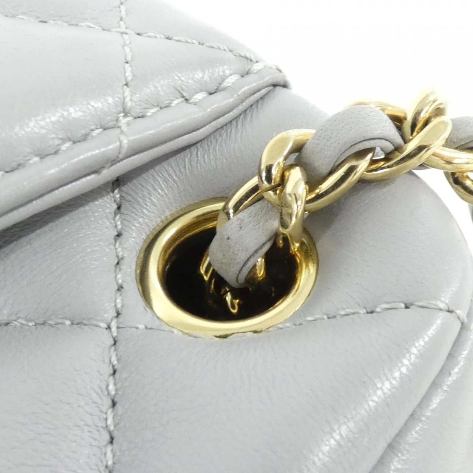 Shoulder bag leather Chanel - 6