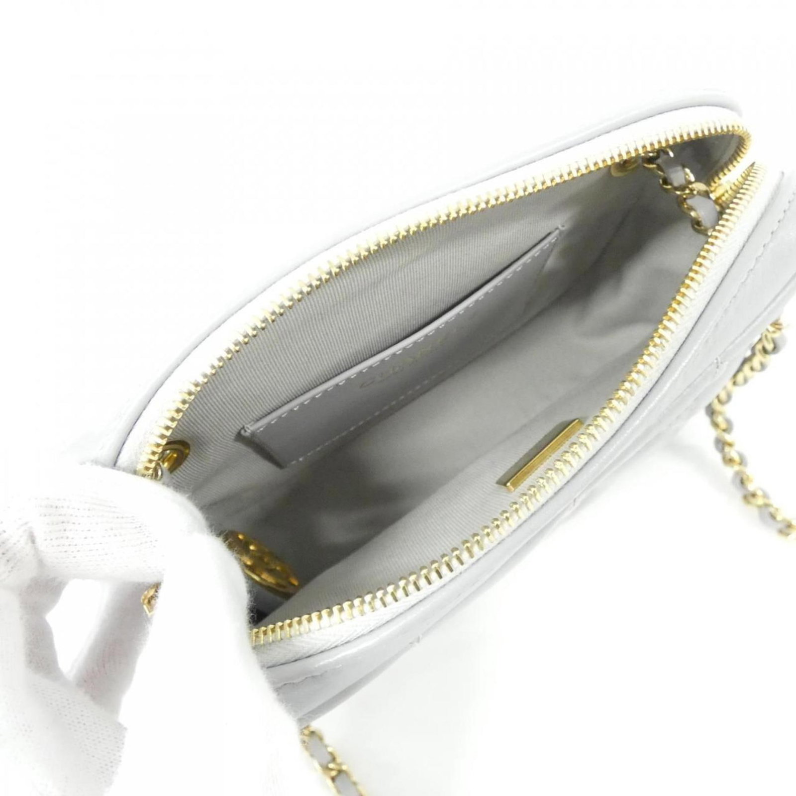 Shoulder bag leather Chanel - 8