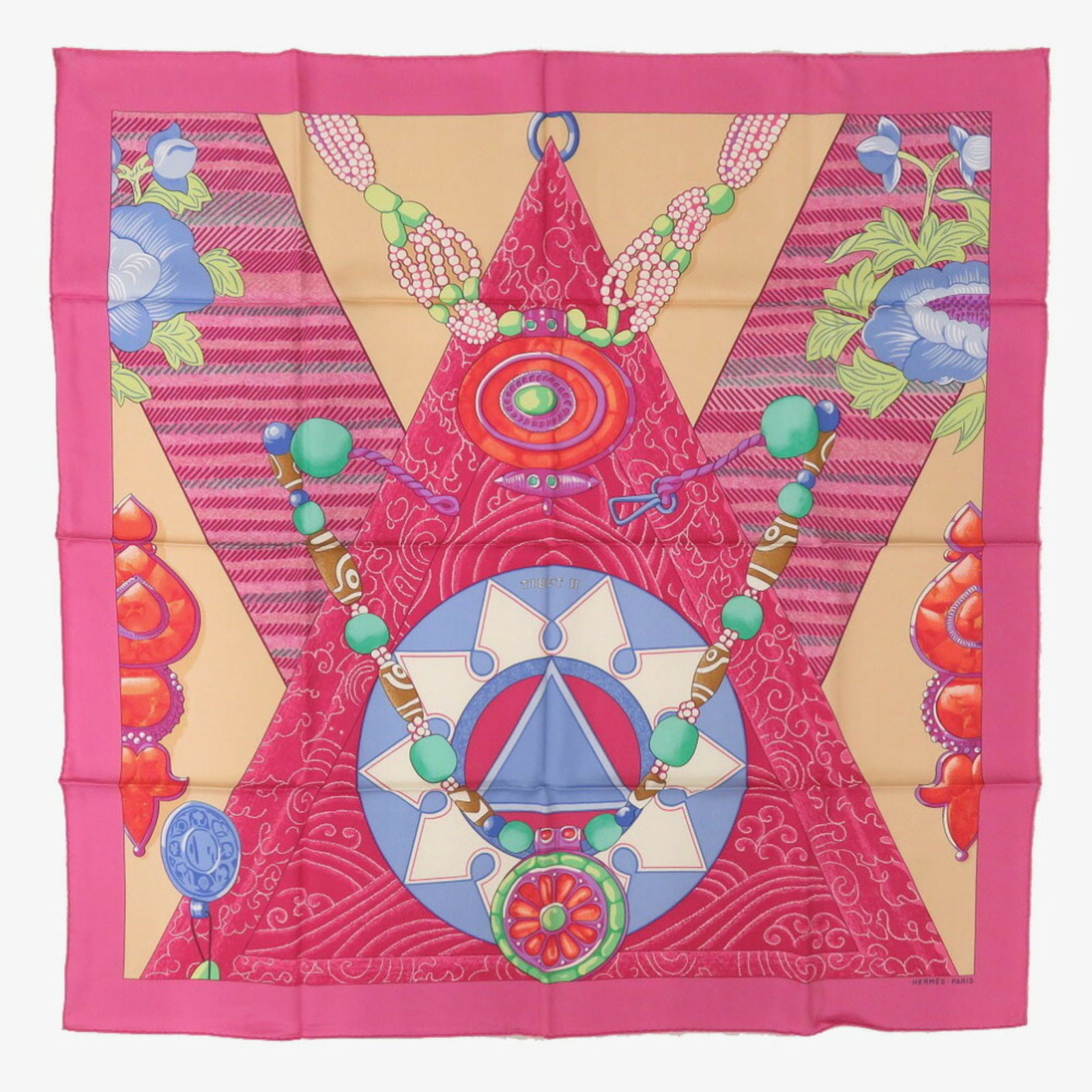 Silk scarf from Hermes - 2