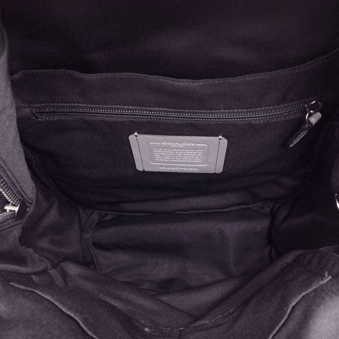 Calf Backpack Daypack Logo 91236 Coach - 5