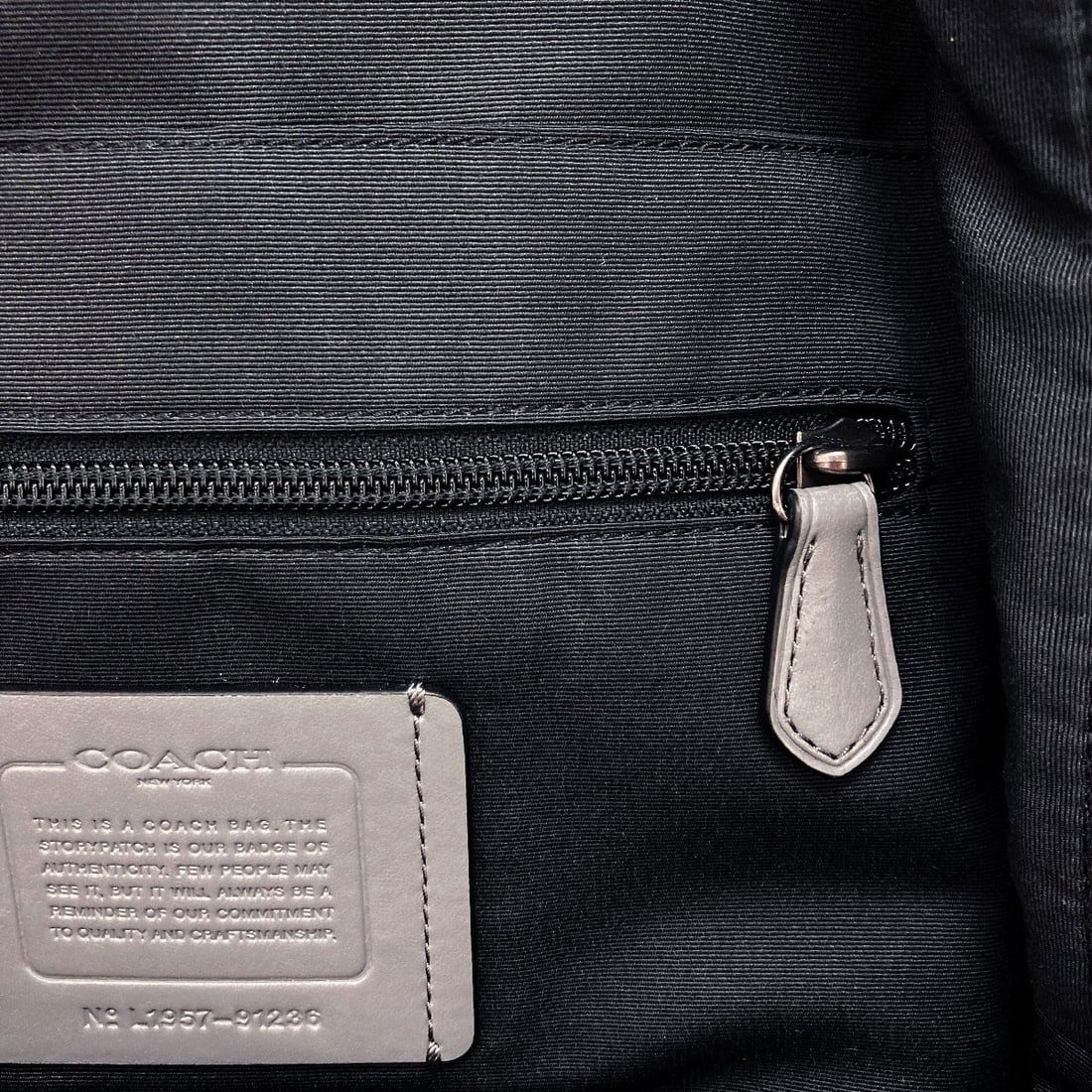 Calf Backpack Daypack Logo 91236 Coach - 8