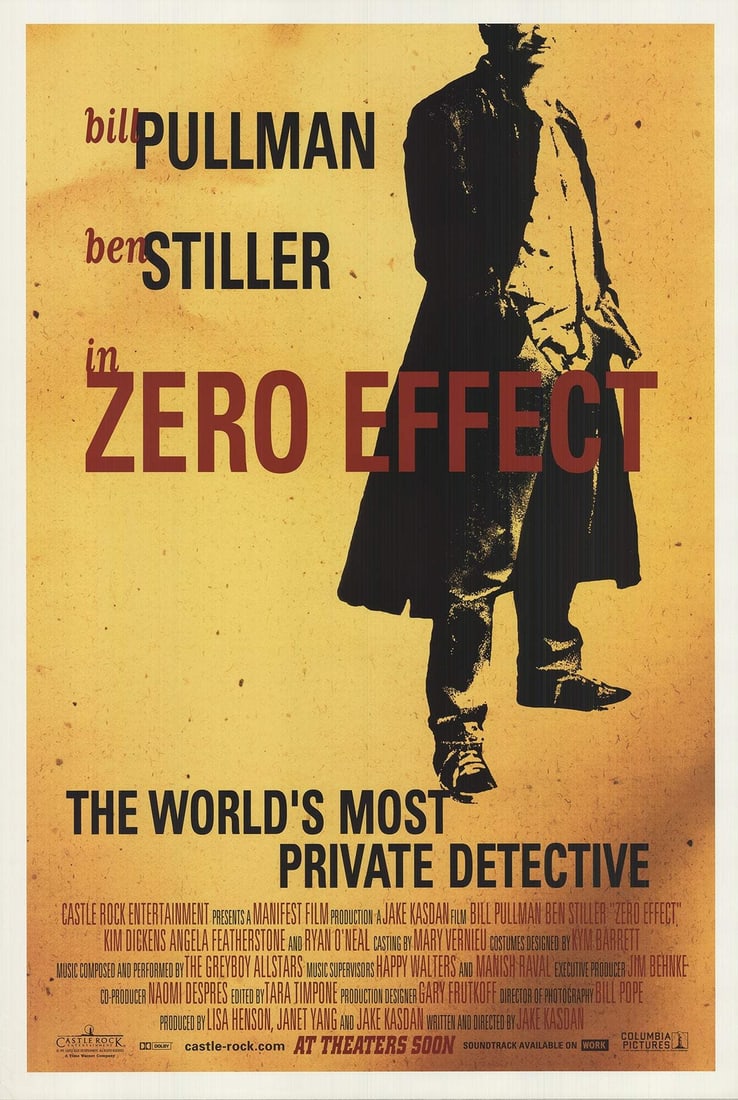 Zero Effect Offset Lithograph 40" x 27" 1997 Artist Unknown (1 of 4)