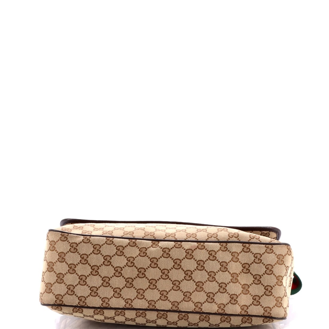 Gucci Web Strap Flap Medium Messenger Canvas - 4