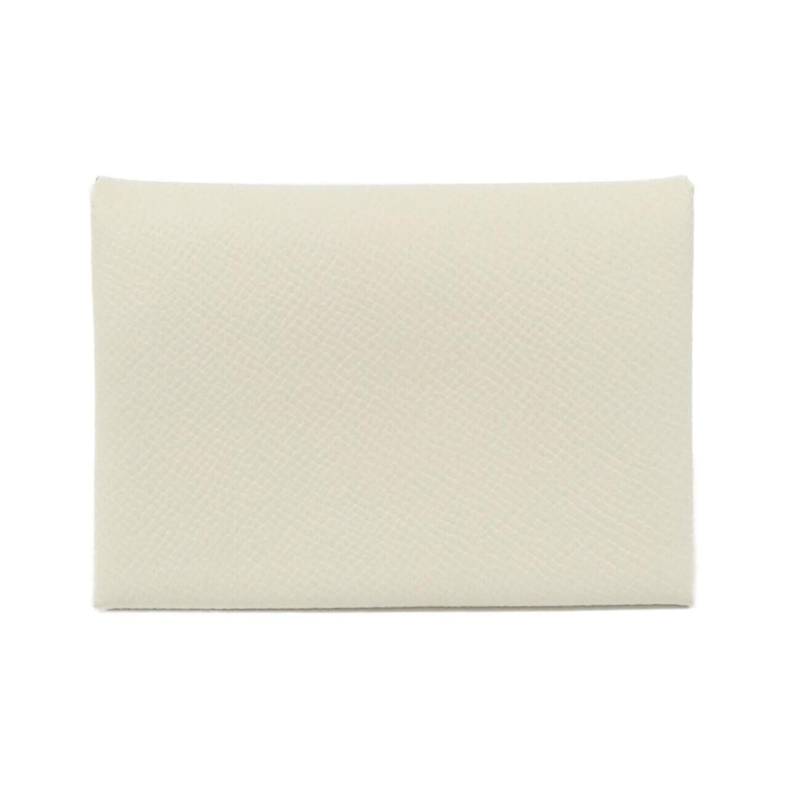Hermes Coin Purse/ Coin Case Epsom Leather: Hermes Coin Purse/ Coin Case Epsom Leather The Hermes Coin Purse/ Coin Case Epsom Leather features a crisp white finish and clean lines, showcasing the classic design of this iconic accessory. Made fr