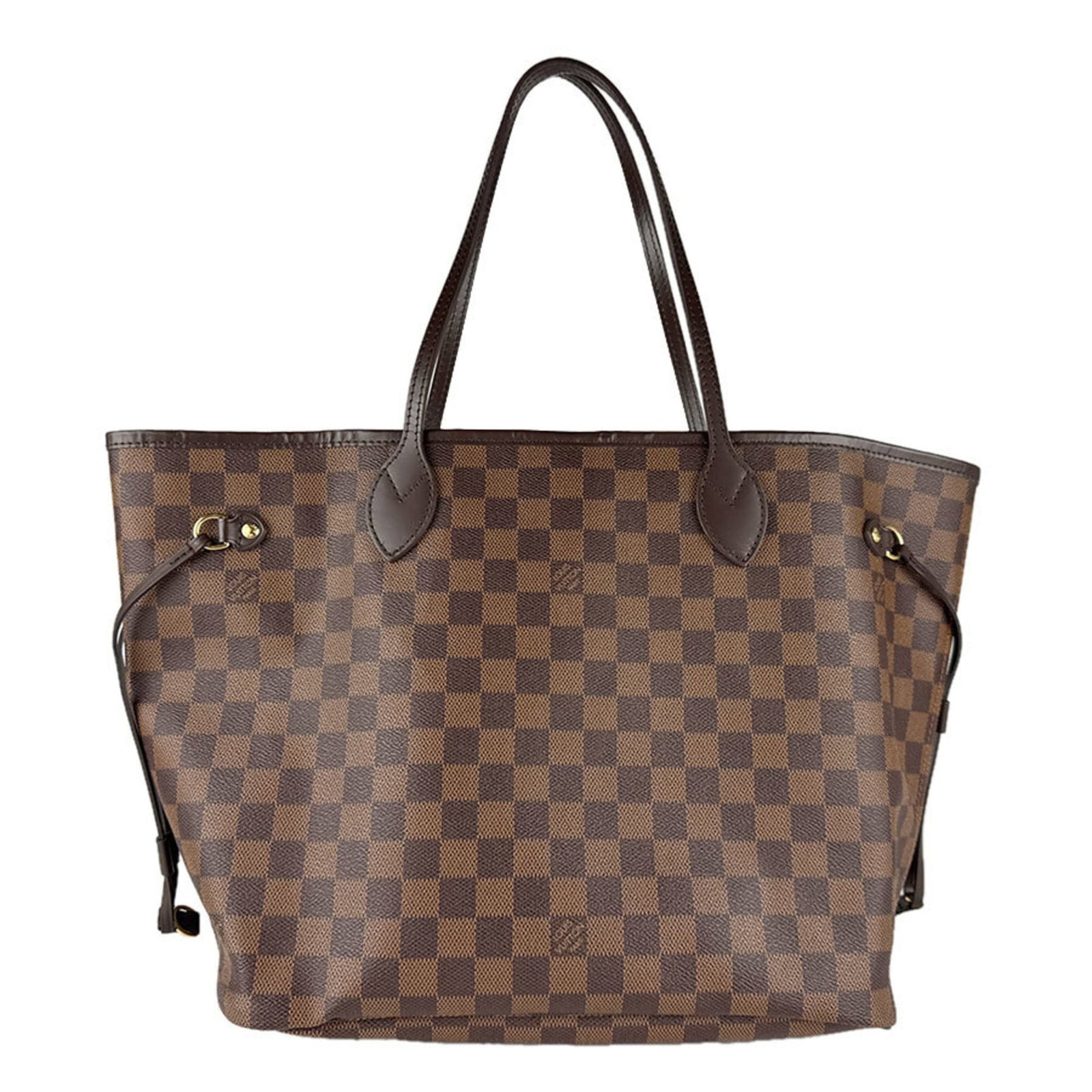 Handbag Damier Canvas Vuitton Louis: Handbag Damier Canvas Vuitton Louis Damier Canvas Vuitton Louis handbag in very good condition, featuring the iconic Damier pattern and Ebene leather accents. With a few traces of usage visible, this 