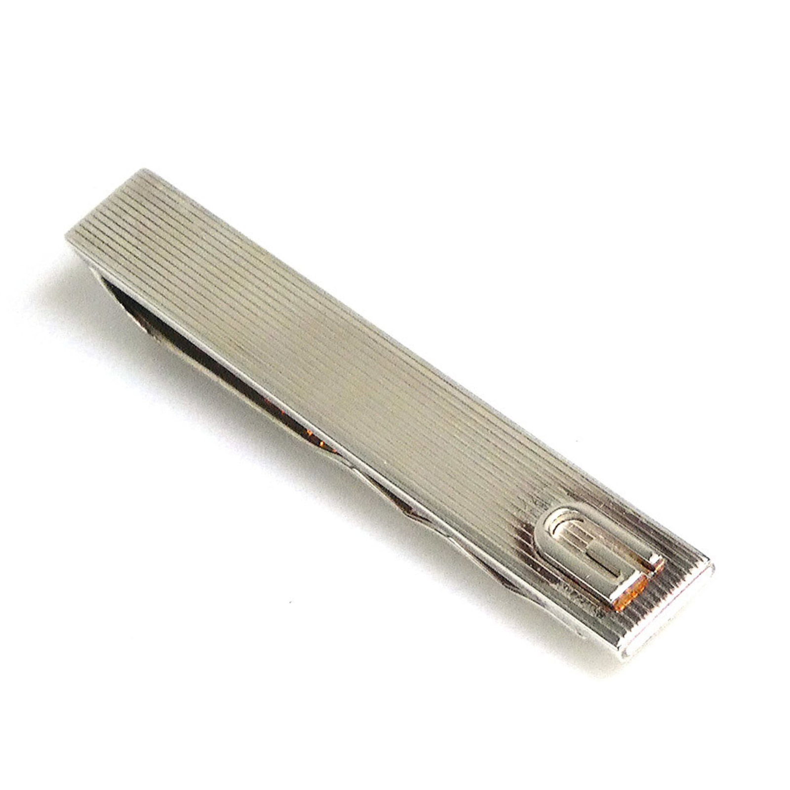 Silver 925 money clip by Gucci: Silver 925 money clip by Gucci Item Specifics: Brand: Gucci Type: Money Clip Gender: Men,Women Material: Silver 925 Color: Silver Size (Hxwxd): 9.00mm x 6.5cm / 0.35'' x 2.55'' Condition: Used (good),
