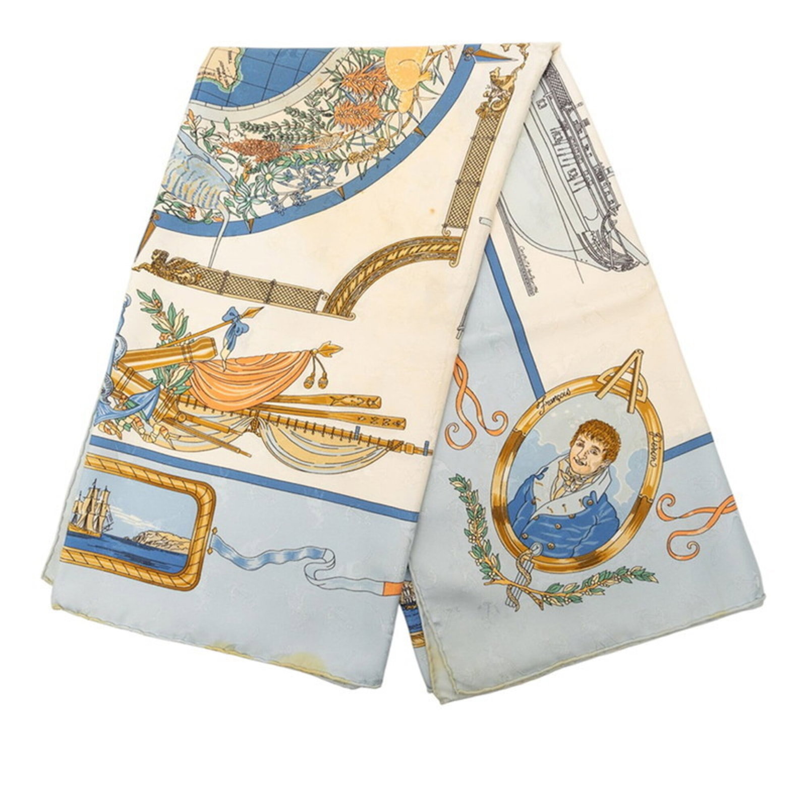 Silk scarf from Hermes - 2