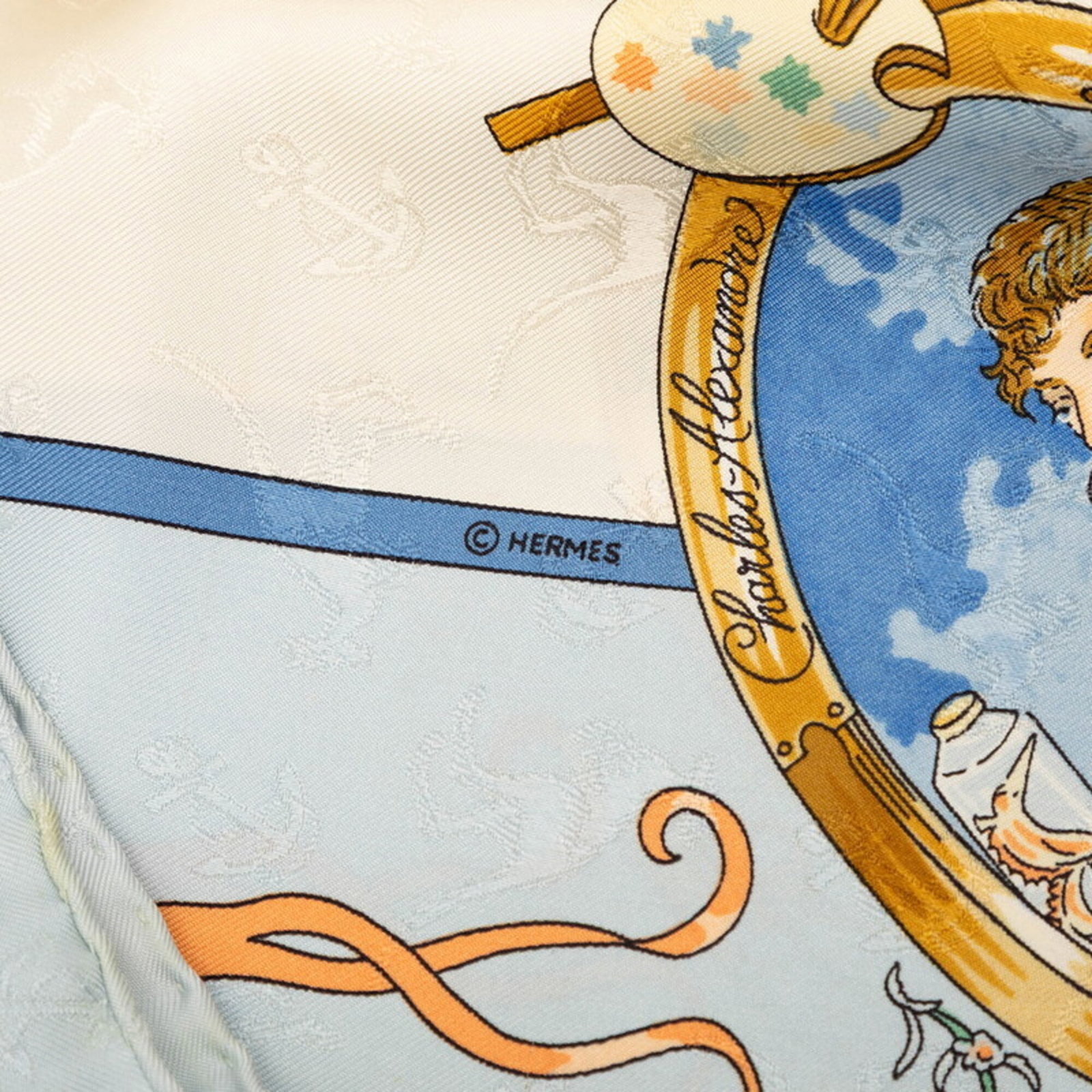 Silk scarf from Hermes - 4