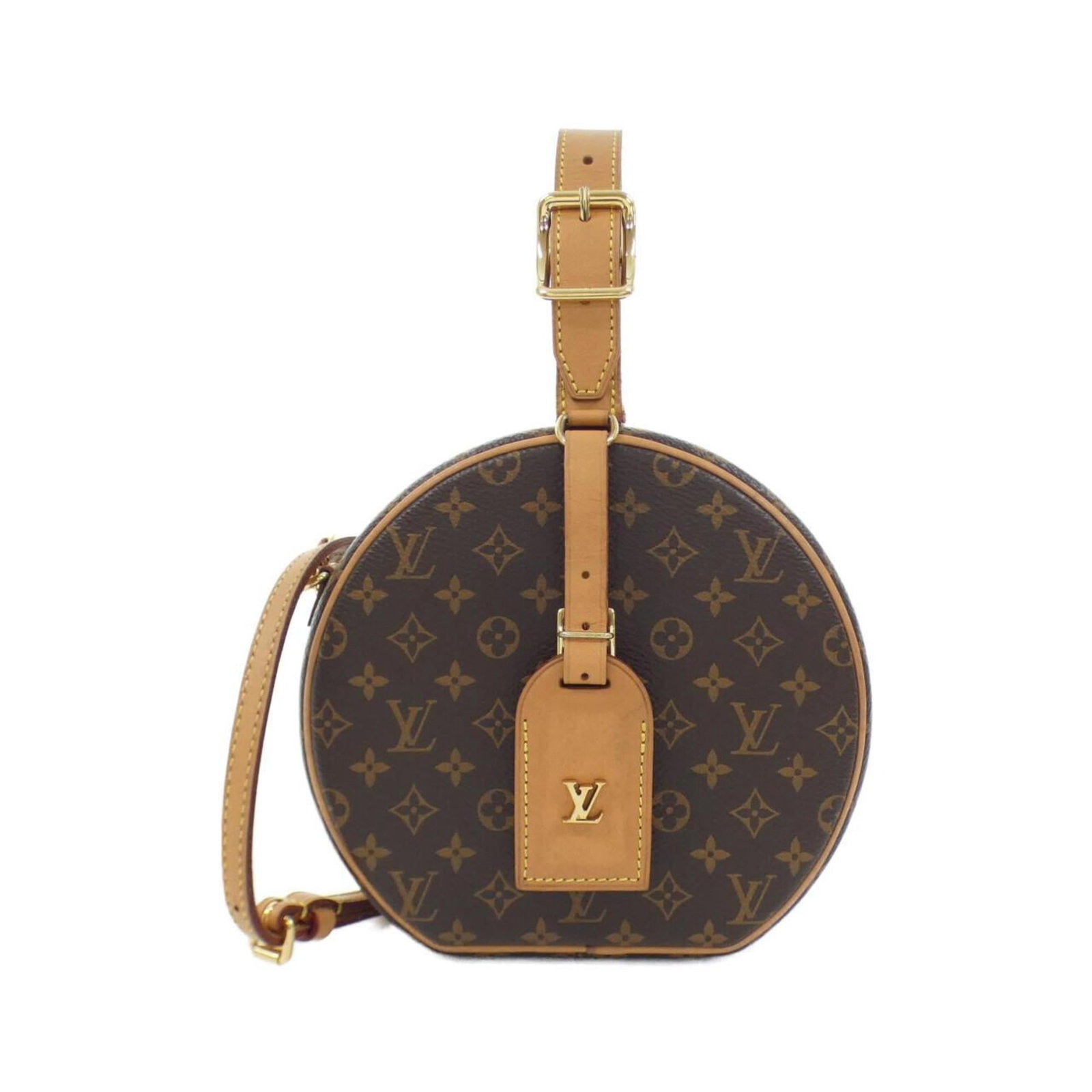 Canvas coated handbag Louis Vuitton (1 of 9)