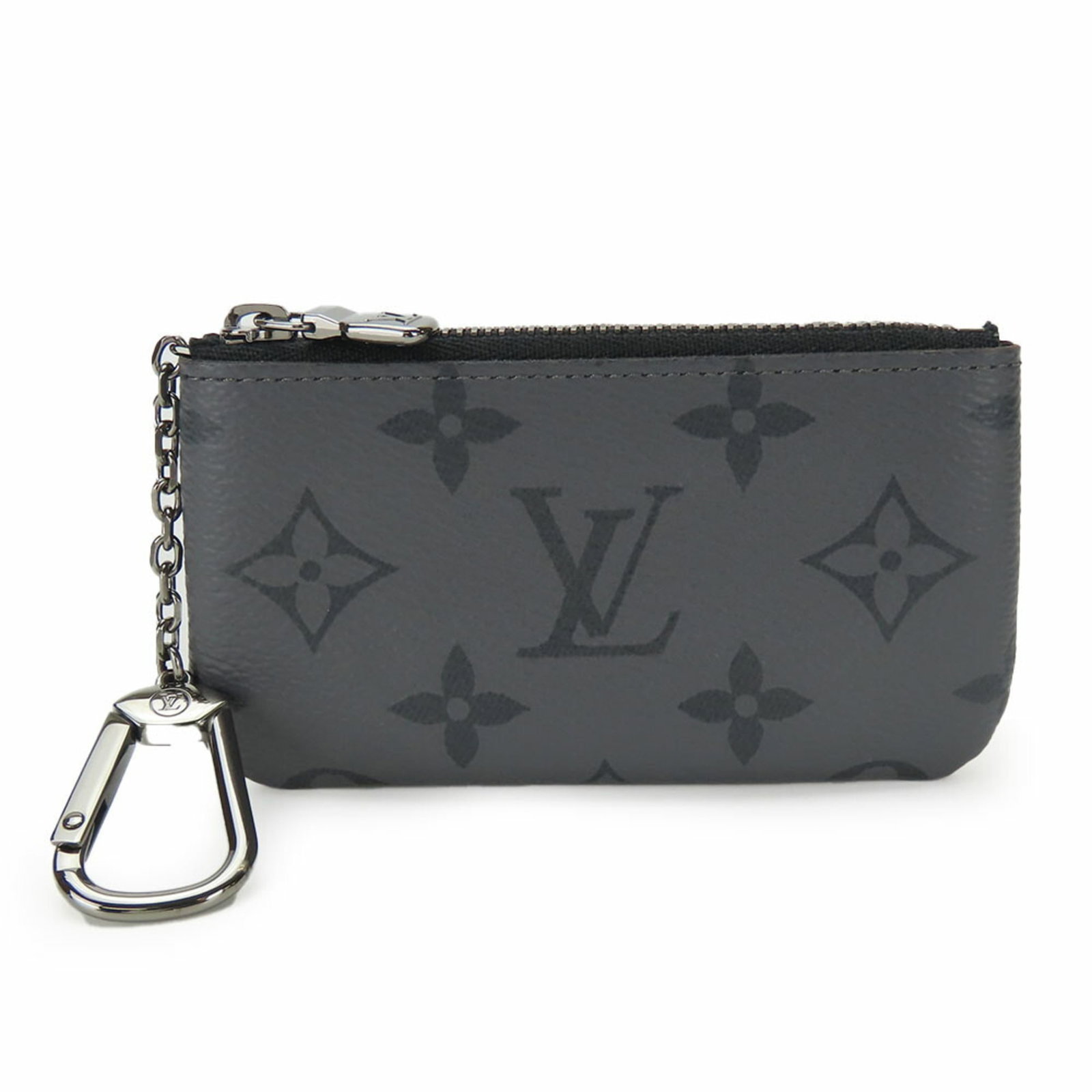 Louis Vuitton Coin Purse/ Coin Case Monogram Eclipse - 11