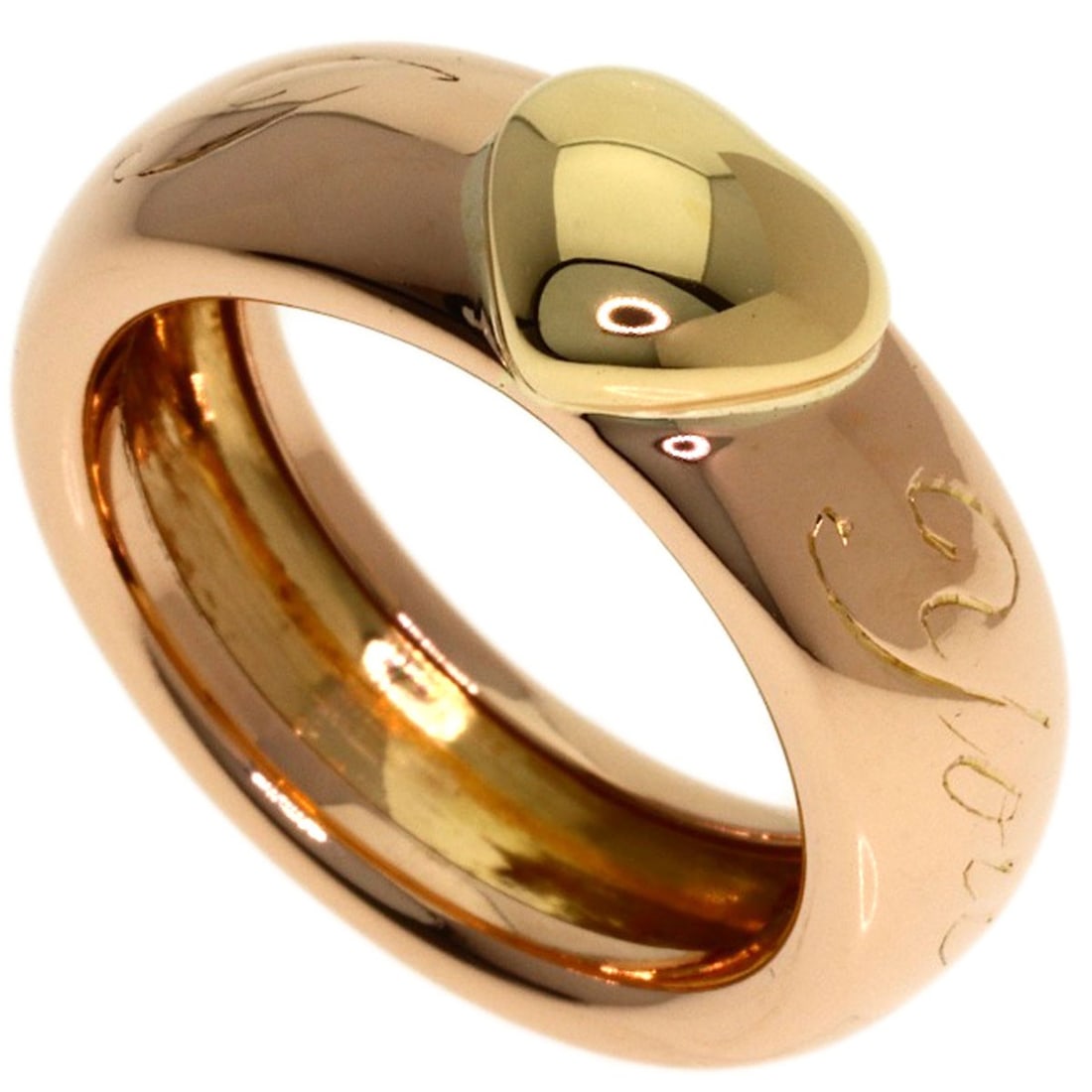 Pink gold Tiffany and Co friendship ring K18: Pink gold Tiffany and Co friendship ring K18 K18 pink gold Tiffany and Co friendship ring, featuring a distinctive design with no main stone. This elegant piece showcases the luxury of K18 pink gold