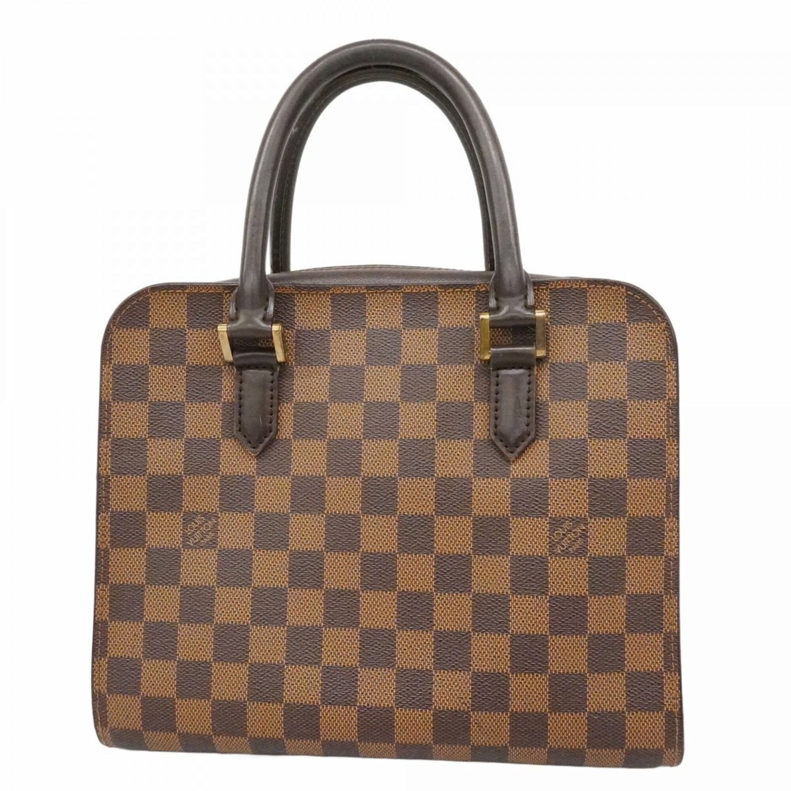 Handbag by Louis Vuitton: Handbag by Louis Vuitton Ebene Louis Vuitton handbag in good condition, with traces of usage and minor scratches. Measuring 22cm x 26cm x 12cm, it features a classic design that showcases the brand's 