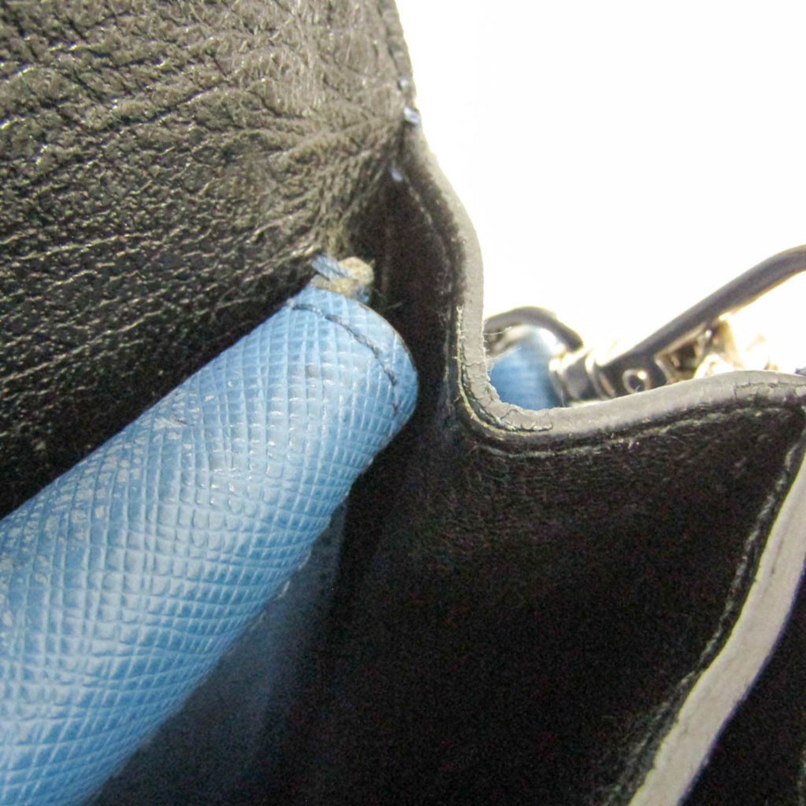 Leather Shoulder Bag Prada - 16