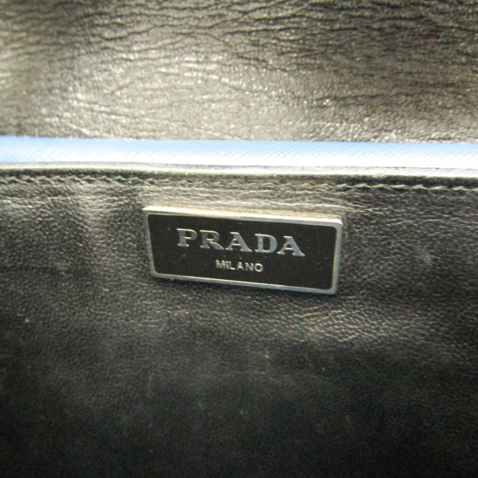 Leather Shoulder Bag Prada - 18
