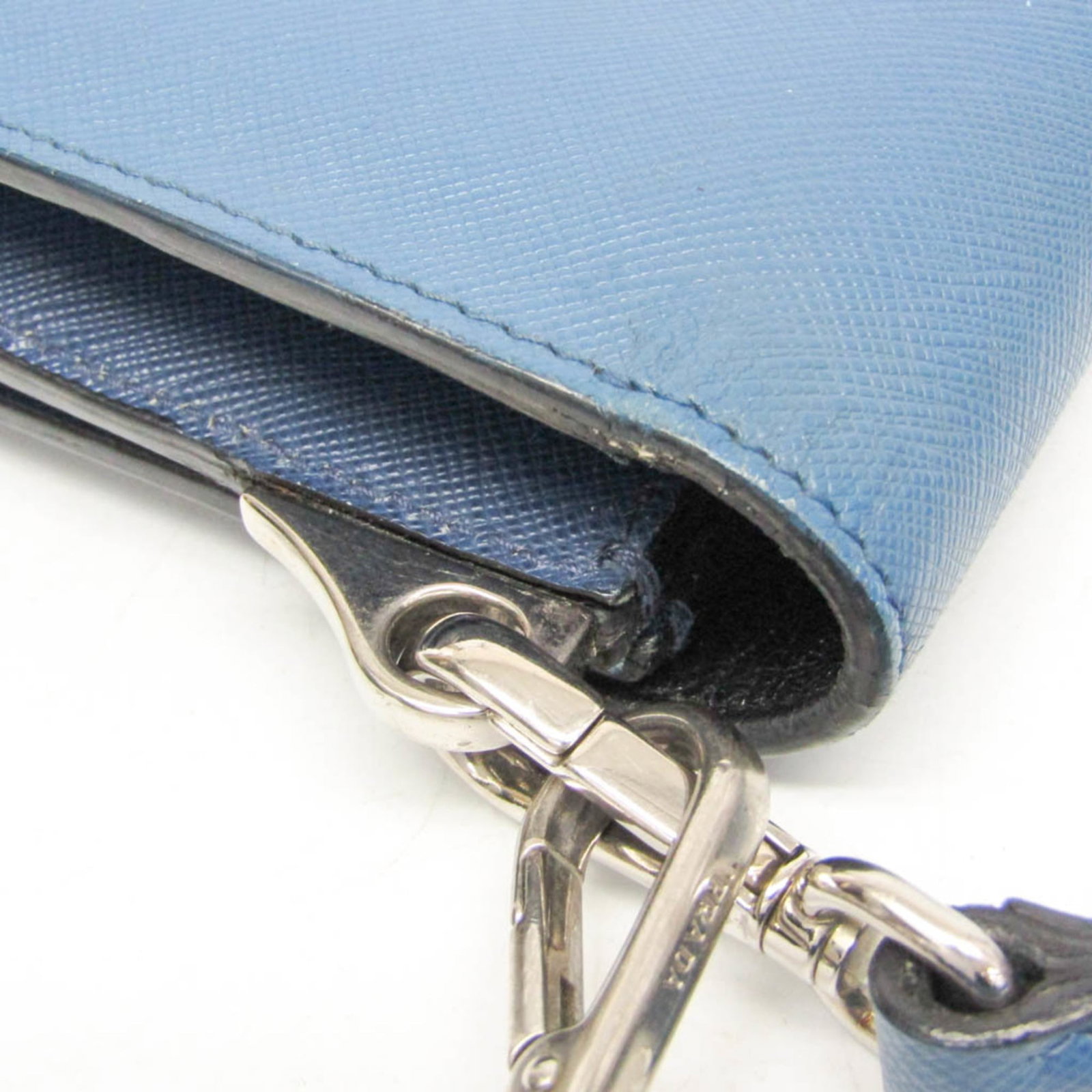 Leather Shoulder Bag Prada - 6