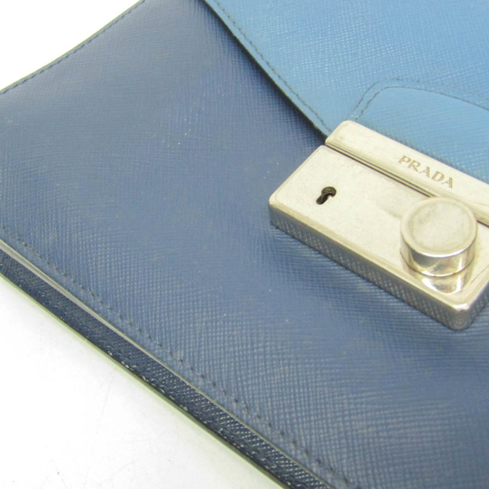 Leather Shoulder Bag Prada - 9
