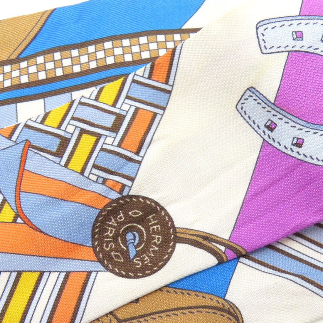 Hermes Twilly Scarf Silk - 4