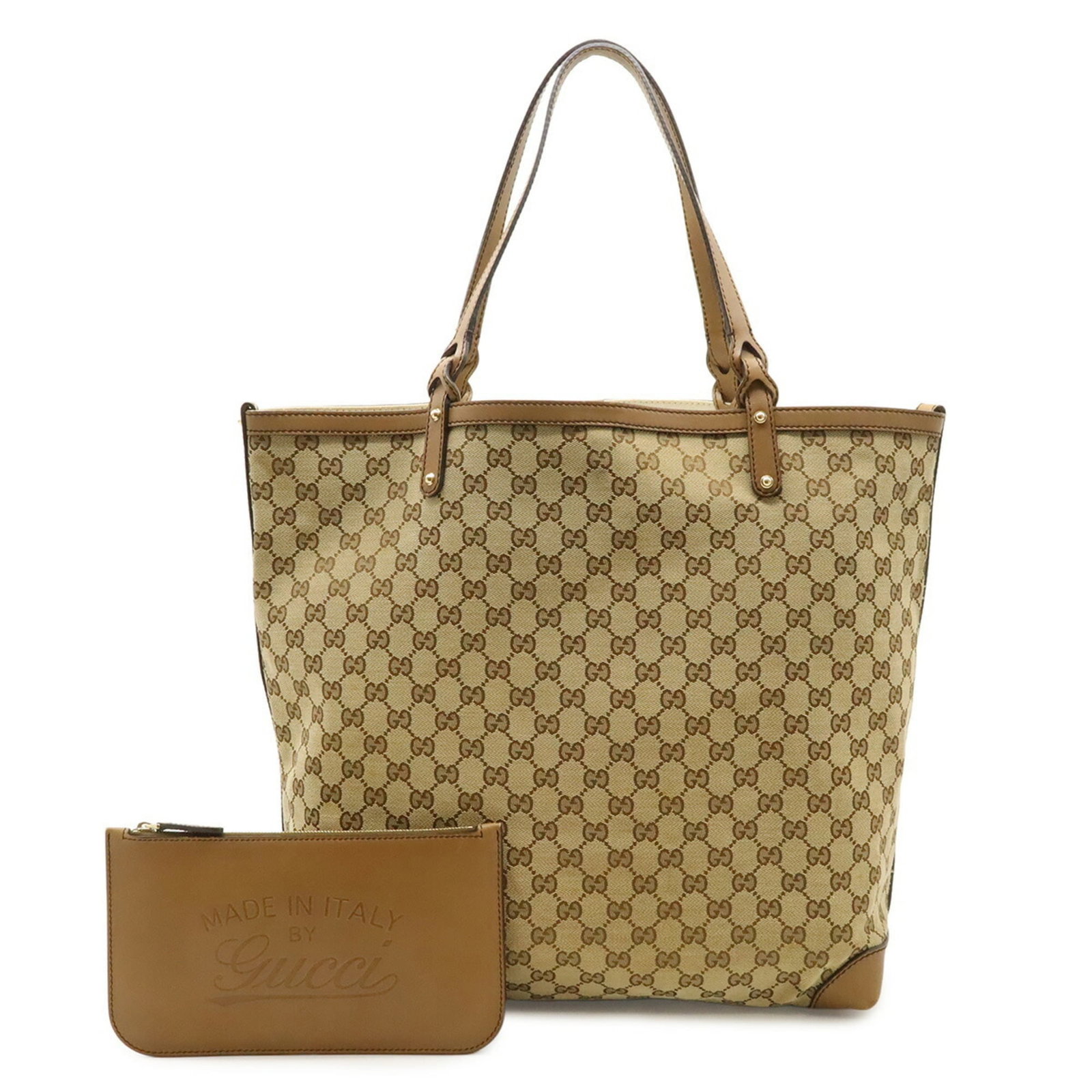 Gucci Shoulder Bag Tote Bag Gg Canvas Leather: Gucci Shoulder Bag Tote Bag Gg Canvas Leather Gucci Shoulder Bag Tote Bag Gg Canvas Leather features a classic design with beige, khaki, and light brown color options. Made from a combination of Gg ca