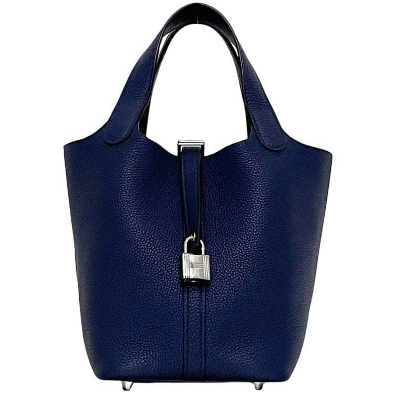 Hermes handbag leather taurillon clemence (1 of 11)
