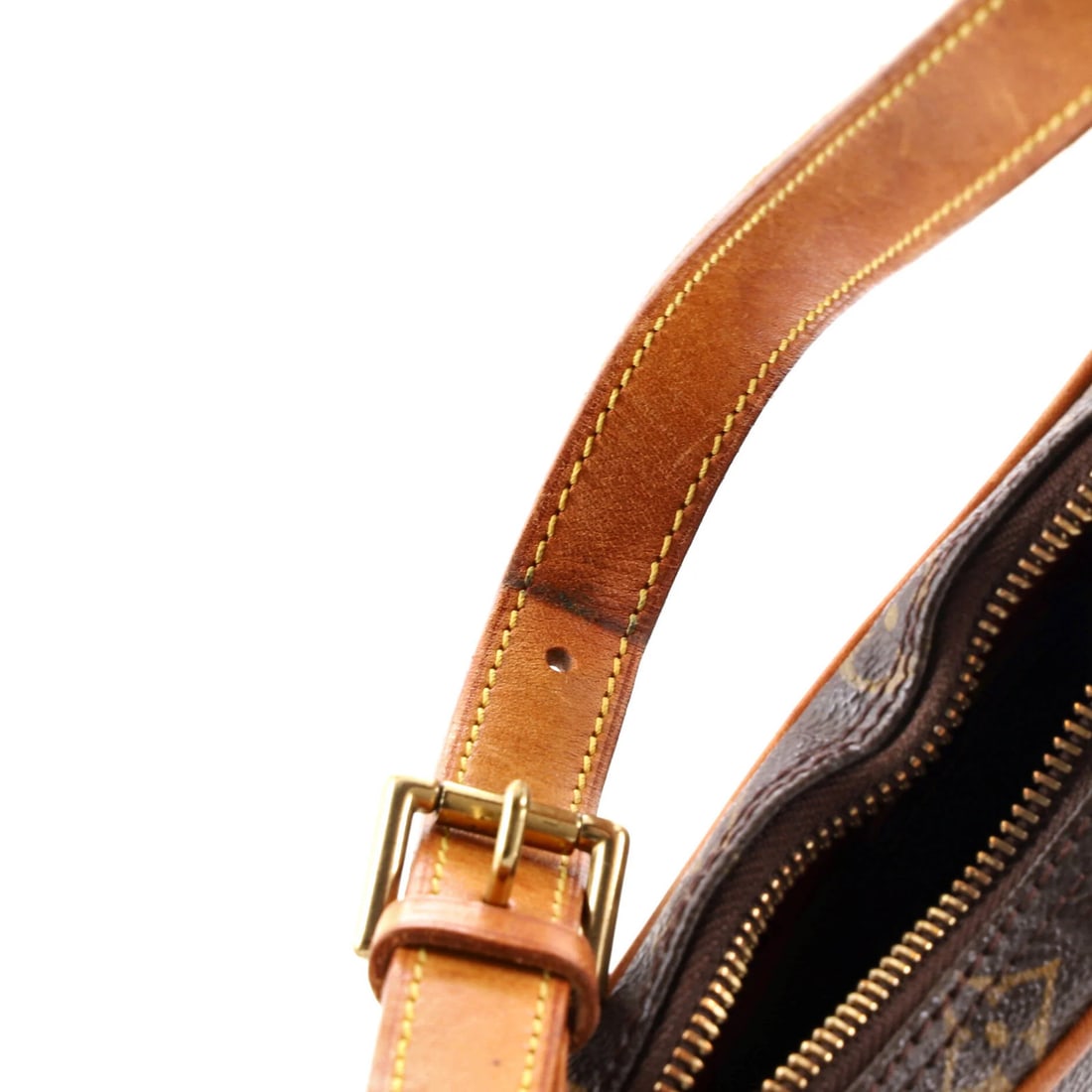 Canvas Handbag Monogram Croissant Vuitton Louis - 7