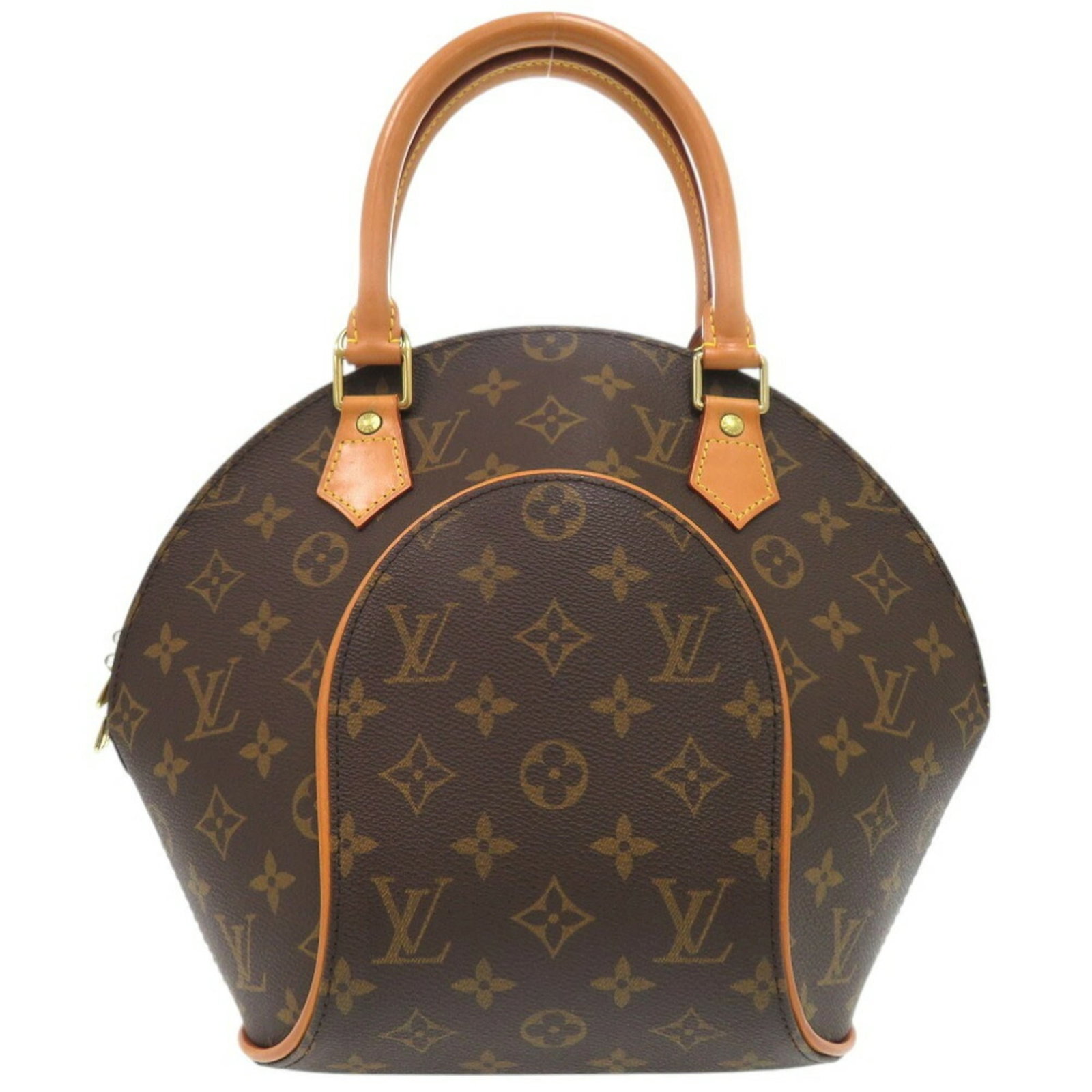 Louis Vuitton Handbag Monogram: Louis Vuitton Handbag Monogram Brown Louis Vuitton Monogram Handbag. This used handbag features the iconic monogram pattern and has a size of 25cm x 12cm. It shows signs of usage with scratches and di
