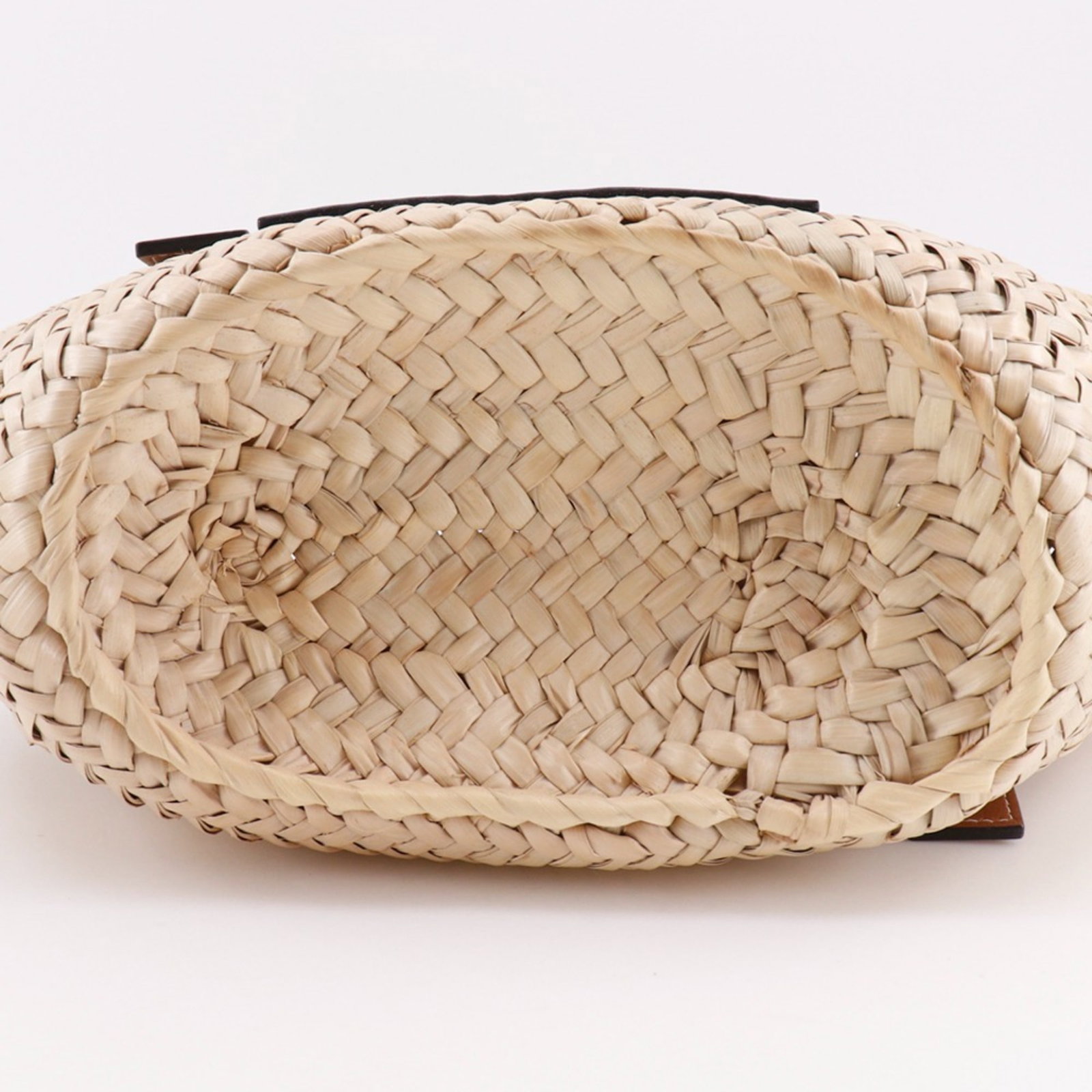 Loewe Raffia Tote Leather Bag - 7