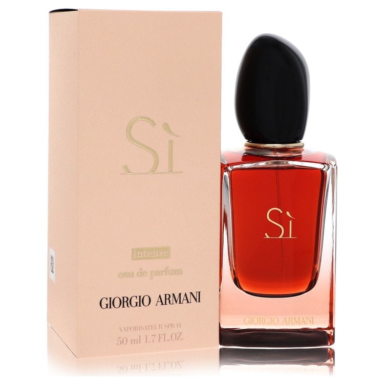 Armani Si Intense Perfume By Giorgio Armani Eau De Parfum Spray: Armani Si Intense Perfume By Giorgio Armani Eau De Parfum Spray 1.7 oz Eau De Parfum Spray, 400g. Armani Si Intense Perfume by Giorgio Armani is an eau de parfum fragrance for women. Item Specifics: