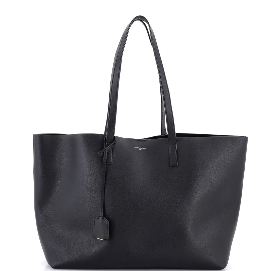 Laurent Saint Shopper Large Leather Tote (1 of 8)
