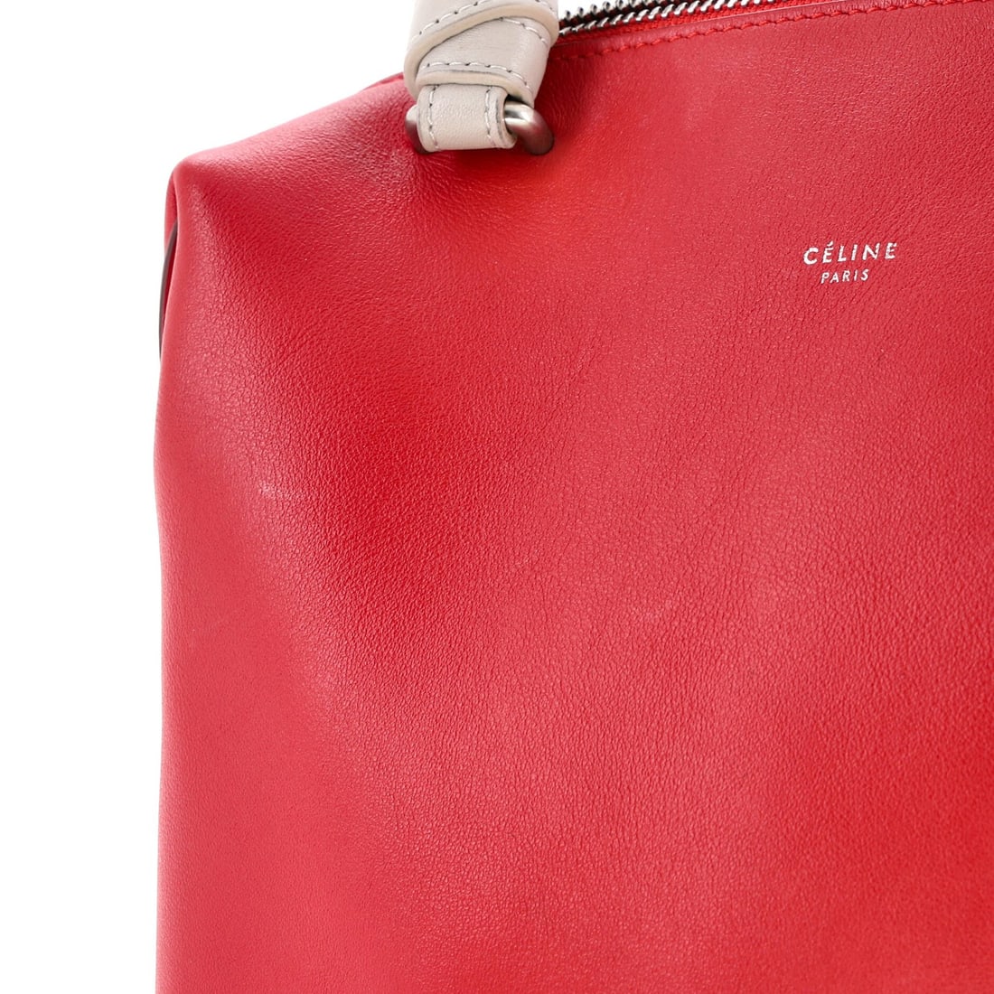 Small Leather Soft Cube Celine Bag - 7