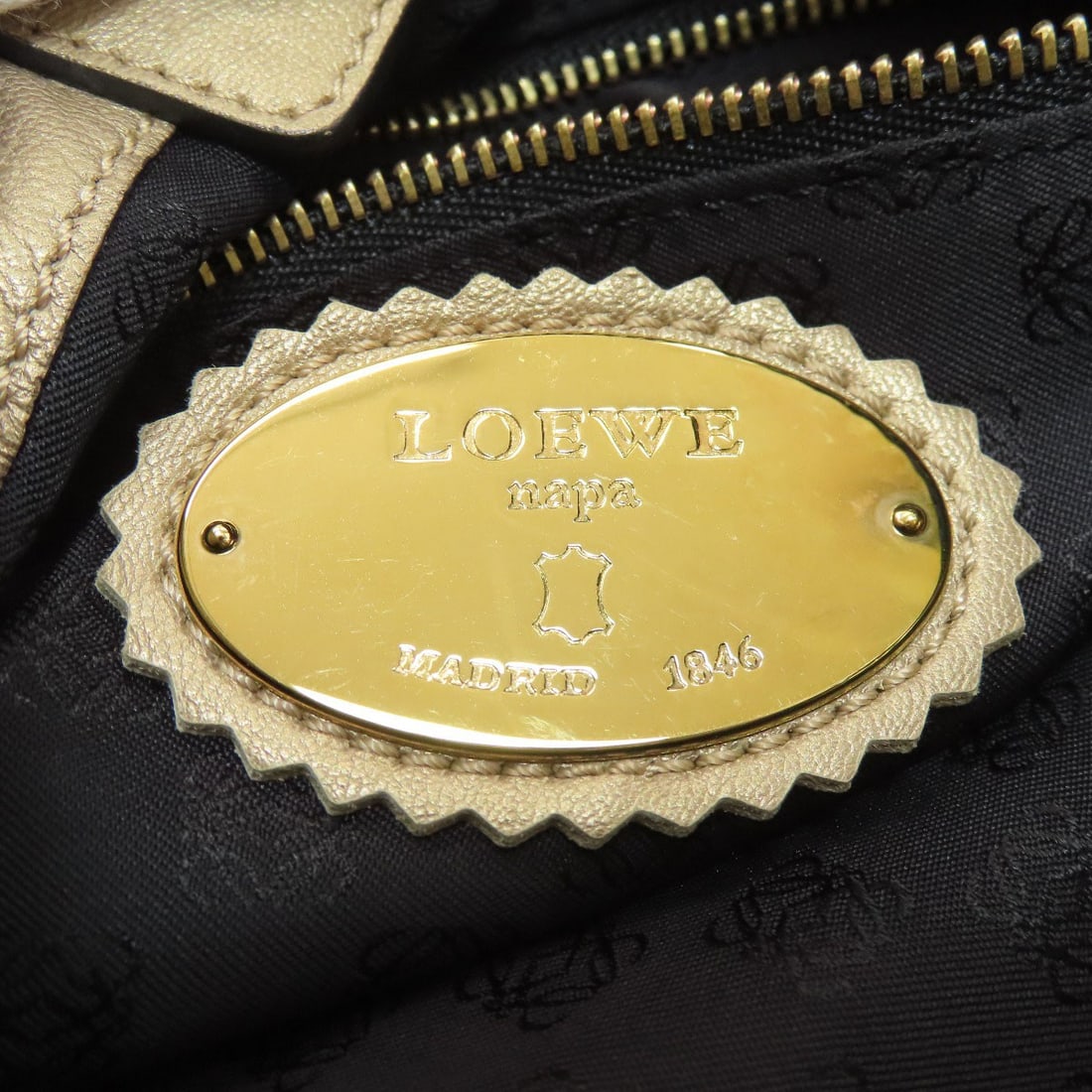 Loewe Anagram Handbag Leather - 6