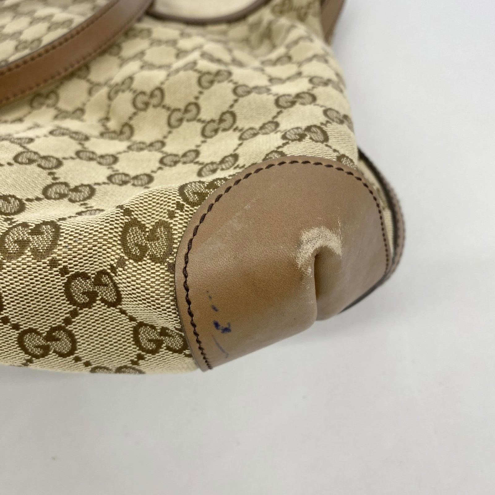 Canvas Gucci Tote - 6