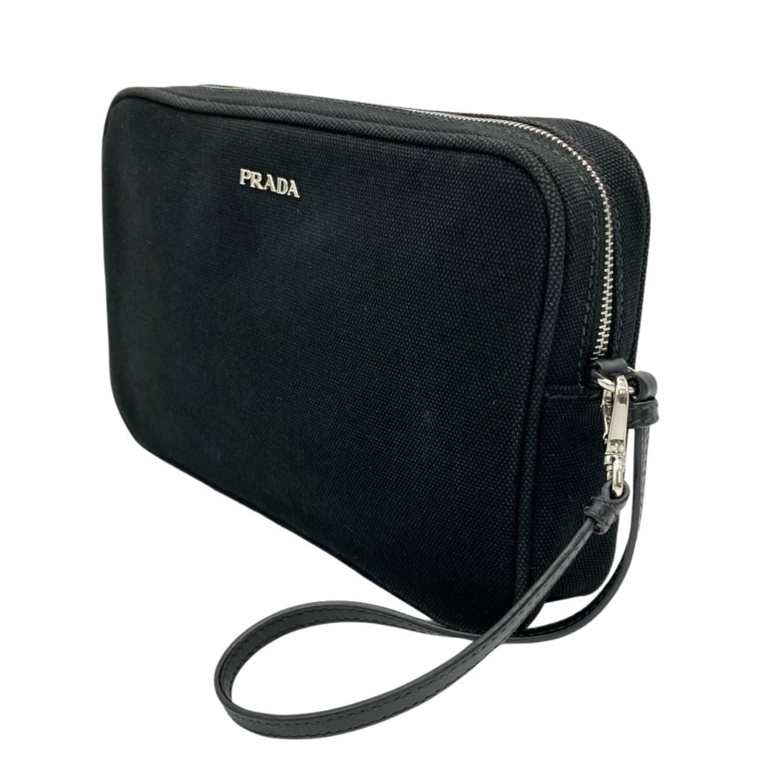 Handbag Pouch Prada Canvas - 2