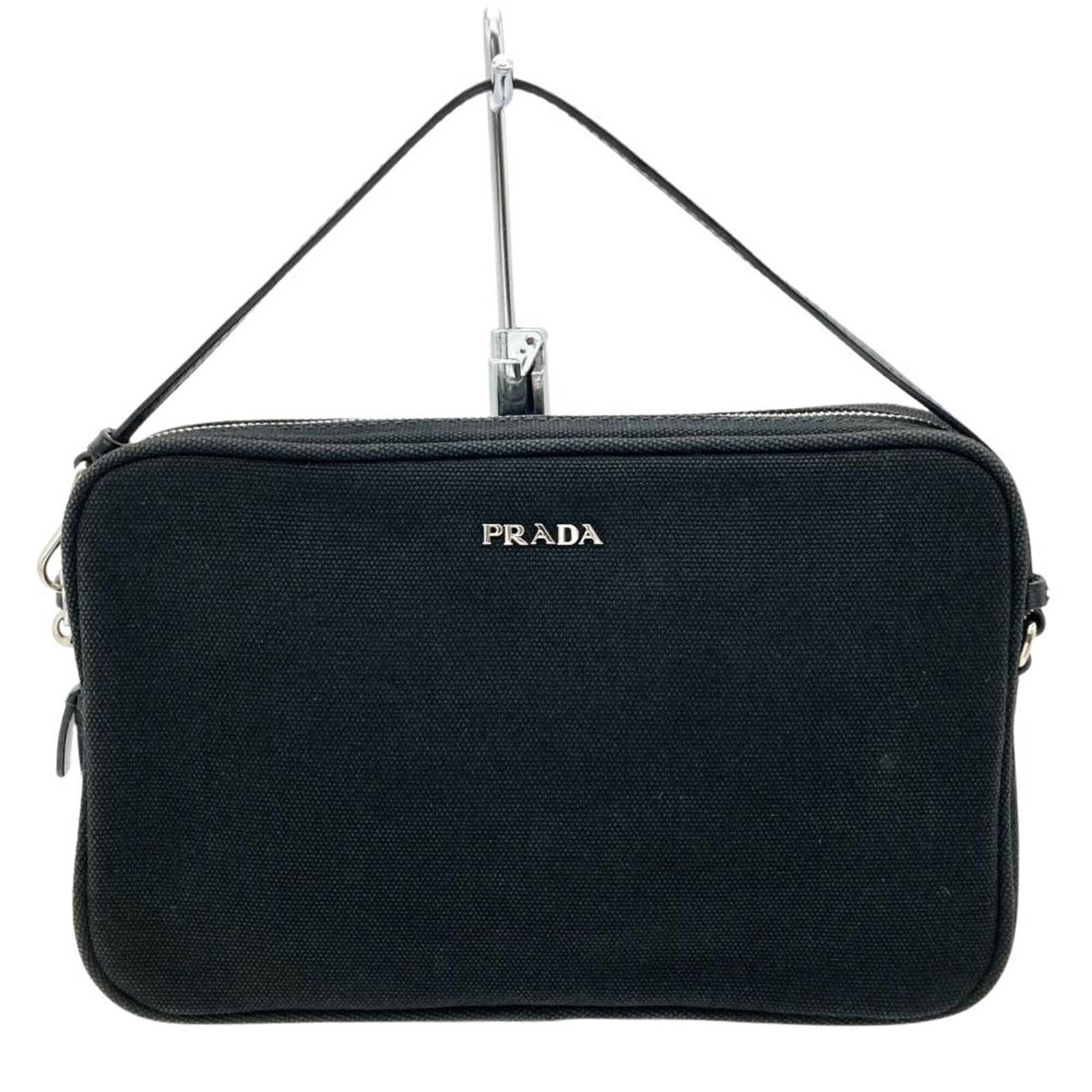 Handbag Pouch Prada Canvas - 6