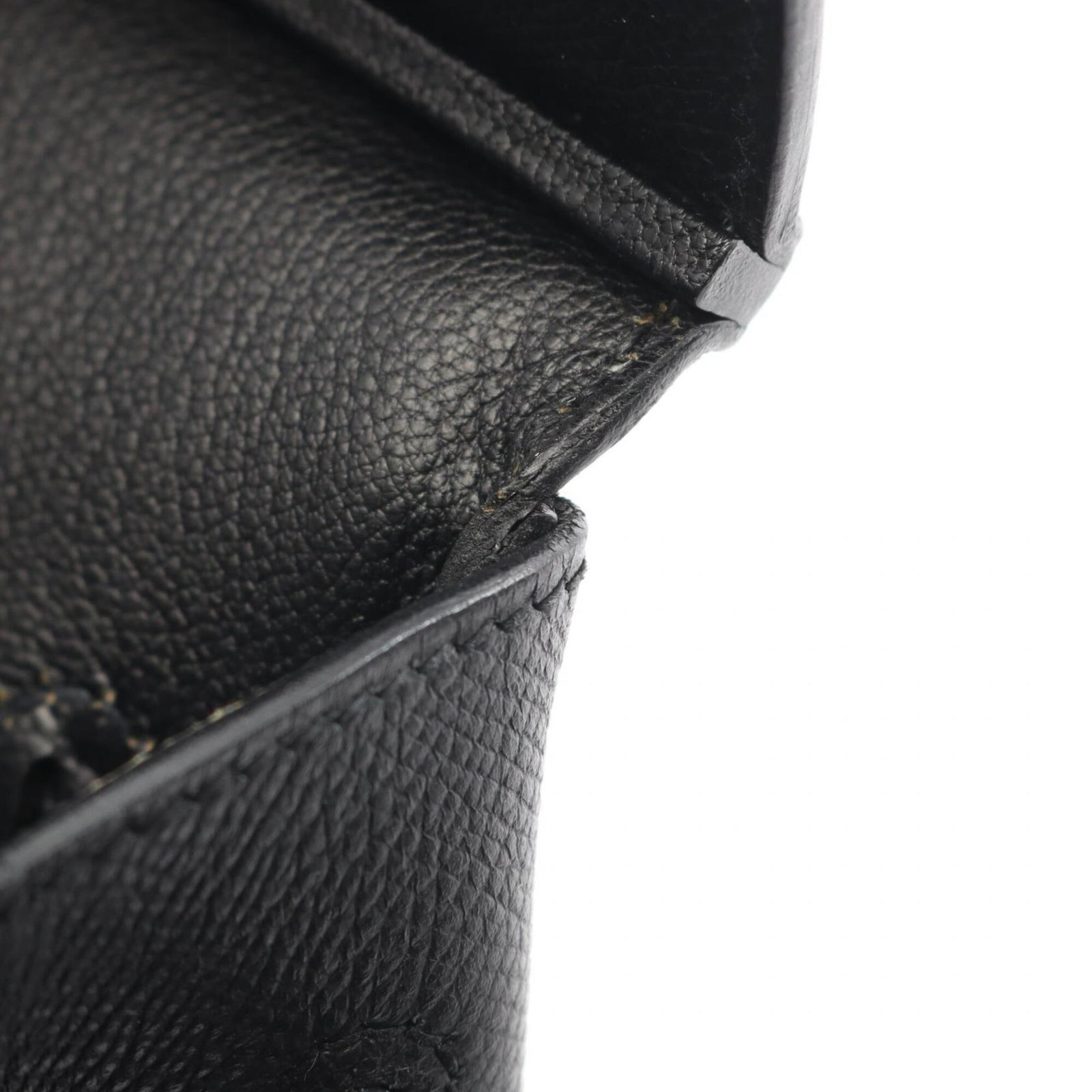Hermes leather handbag from Epsom - 7