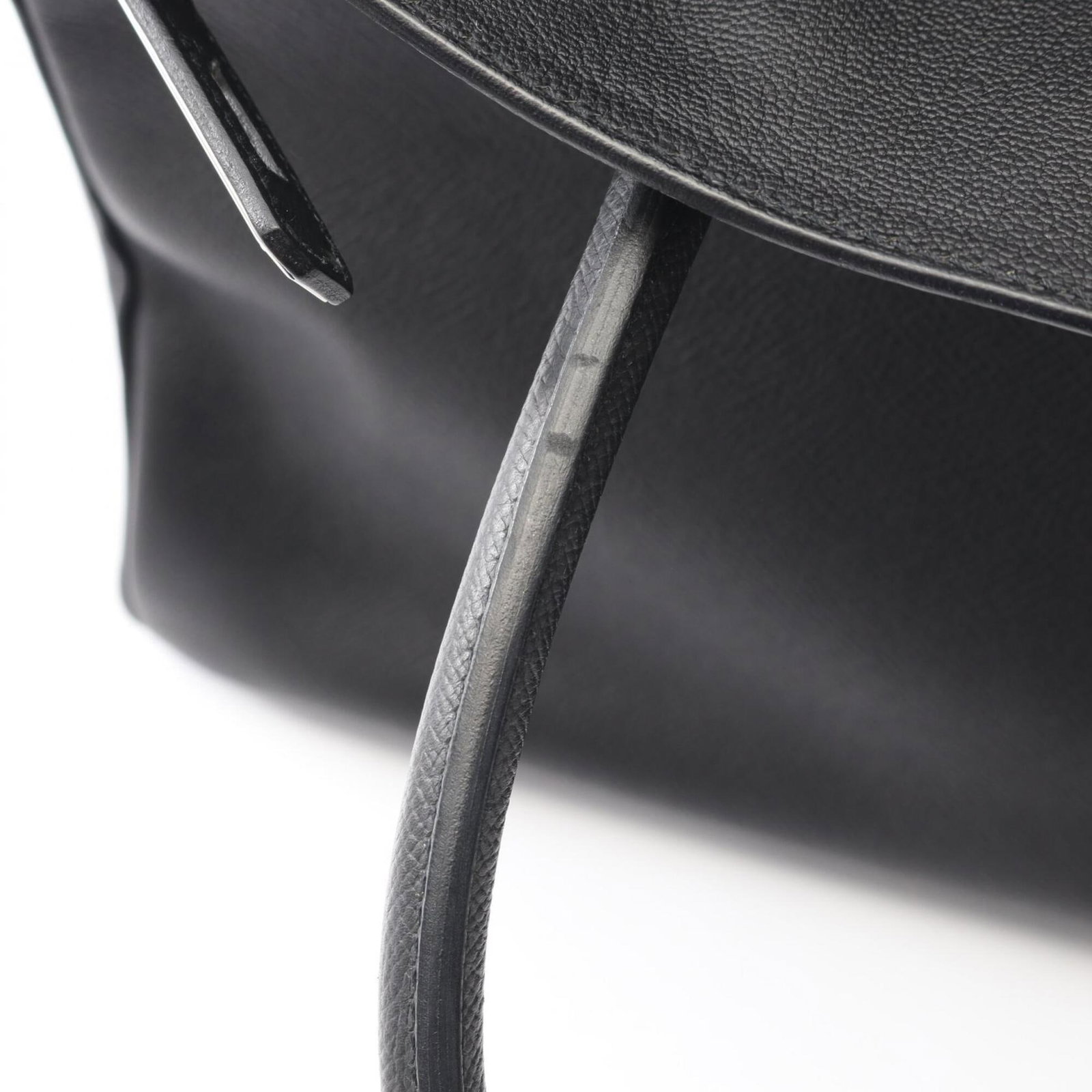 Hermes leather handbag from Epsom - 8