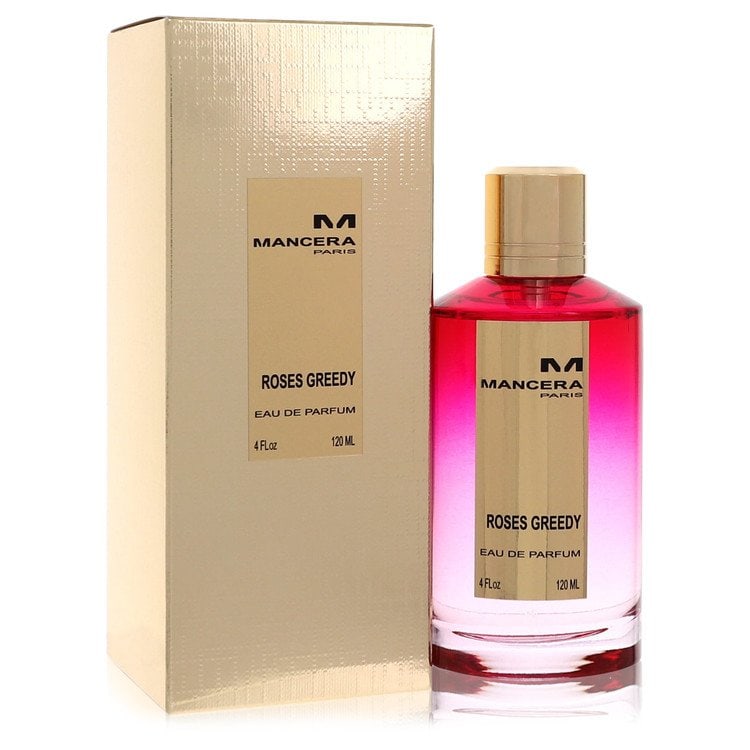 Mancera Roses Greedy Perfume By Mancera Eau De Parfum Spray (Unisex): Mancera Roses Greedy Perfume By Mancera Eau De Parfum Spray (Unisex) Mancera Roses Greedy Eau De Parfum Spray is an unisex fragrance available in a 4 oz size. This eau de parfum spray features the