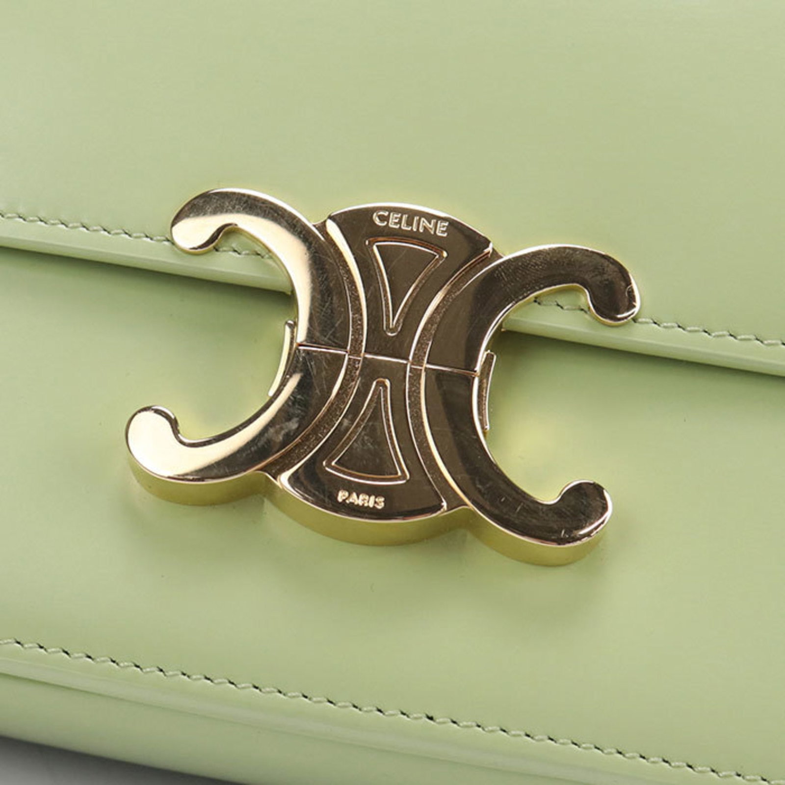Celine bag shoulder leather - 4
