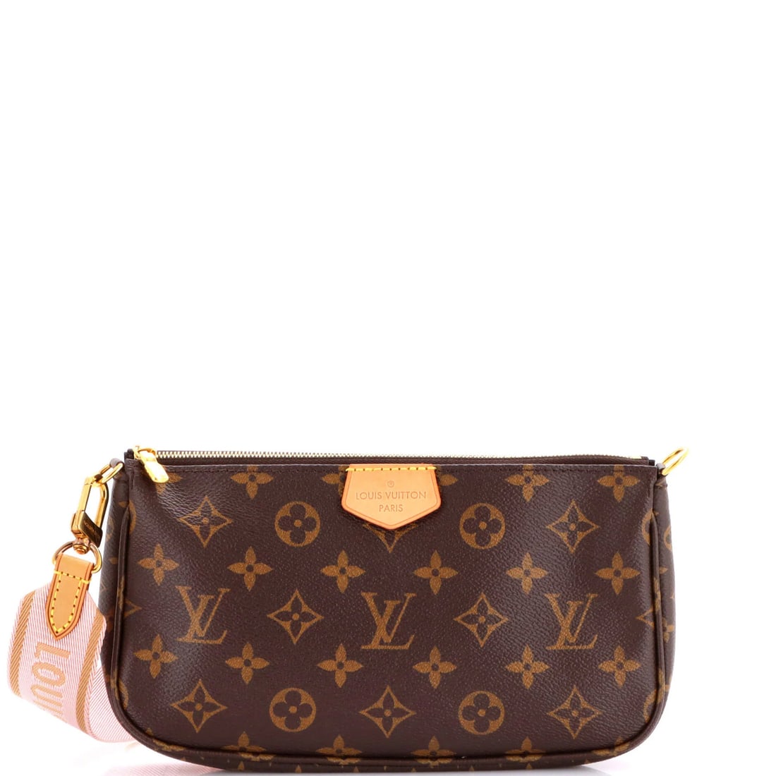 Canvas Monogram Pochette Accessoires Louis Vuitton: Canvas Monogram Pochette Accessoires Louis Vuitton Canvas Monogram Pochette Accessoires Louis Vuitton in Brown. This iconic cross-body bag features the signature Louis Vuitton monogram canvas exterior