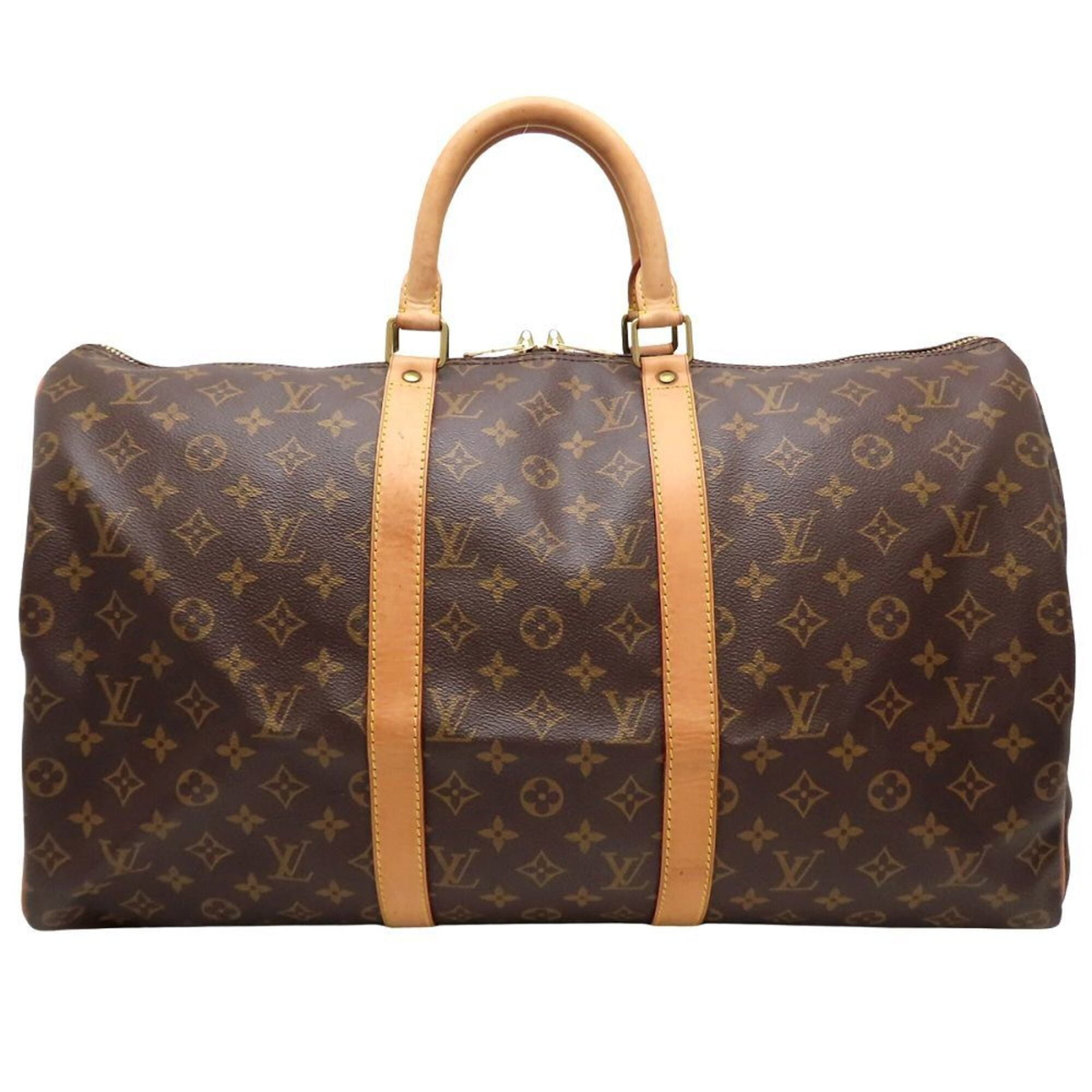Vuitton Monogram Louis Boston Bag: Vuitton Monogram Louis Boston Bag This Louis Vuitton Monogram Louis Boston Bag features the iconic monogram pattern in brown, showcasing the signature style of the brand. With its classic design and