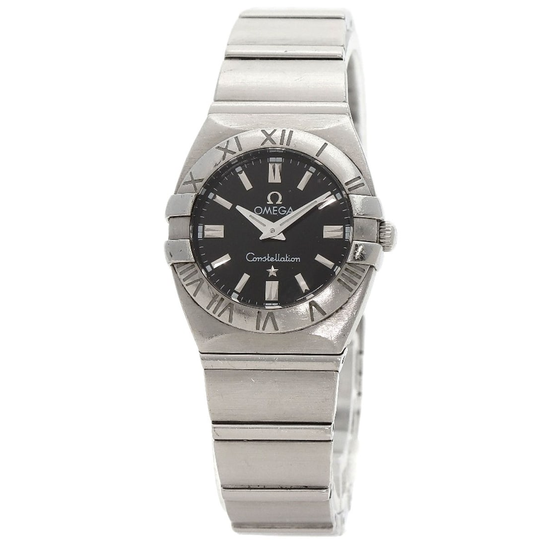 Omega Constellation Watches 1581.51 Stainless Steel/ Stainless Steel: Omega Constellation Watches 1581.51 Stainless Steel/ Stainless Steel Omega Constellation Watches 1581.51 Stainless Steel/ Stainless Steel features a sleek silver stainless steel case, black dial, and