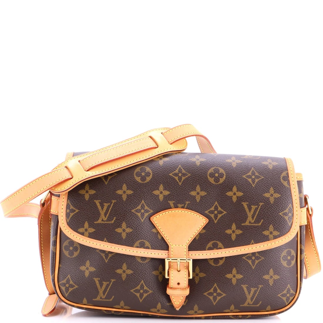 Canvas monogram handbag Sologne Louis Vuitton: Canvas monogram handbag Sologne Louis Vuitton Canvas monogram handbag Sologne Louis Vuitton, featuring a classic brown canvas exterior with gold hardware and signature monogram pattern. This cross-bod