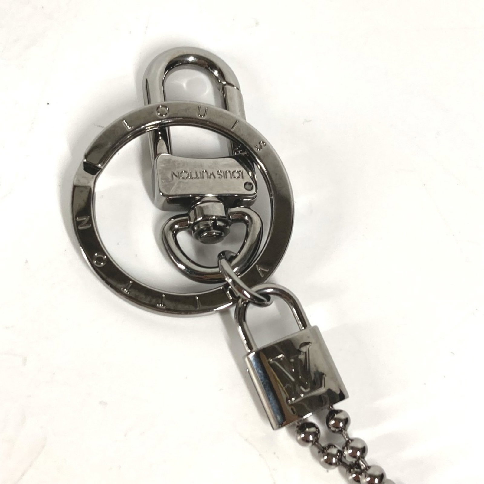 Vuitton Louis Monogram Keyring Eclipse - 2