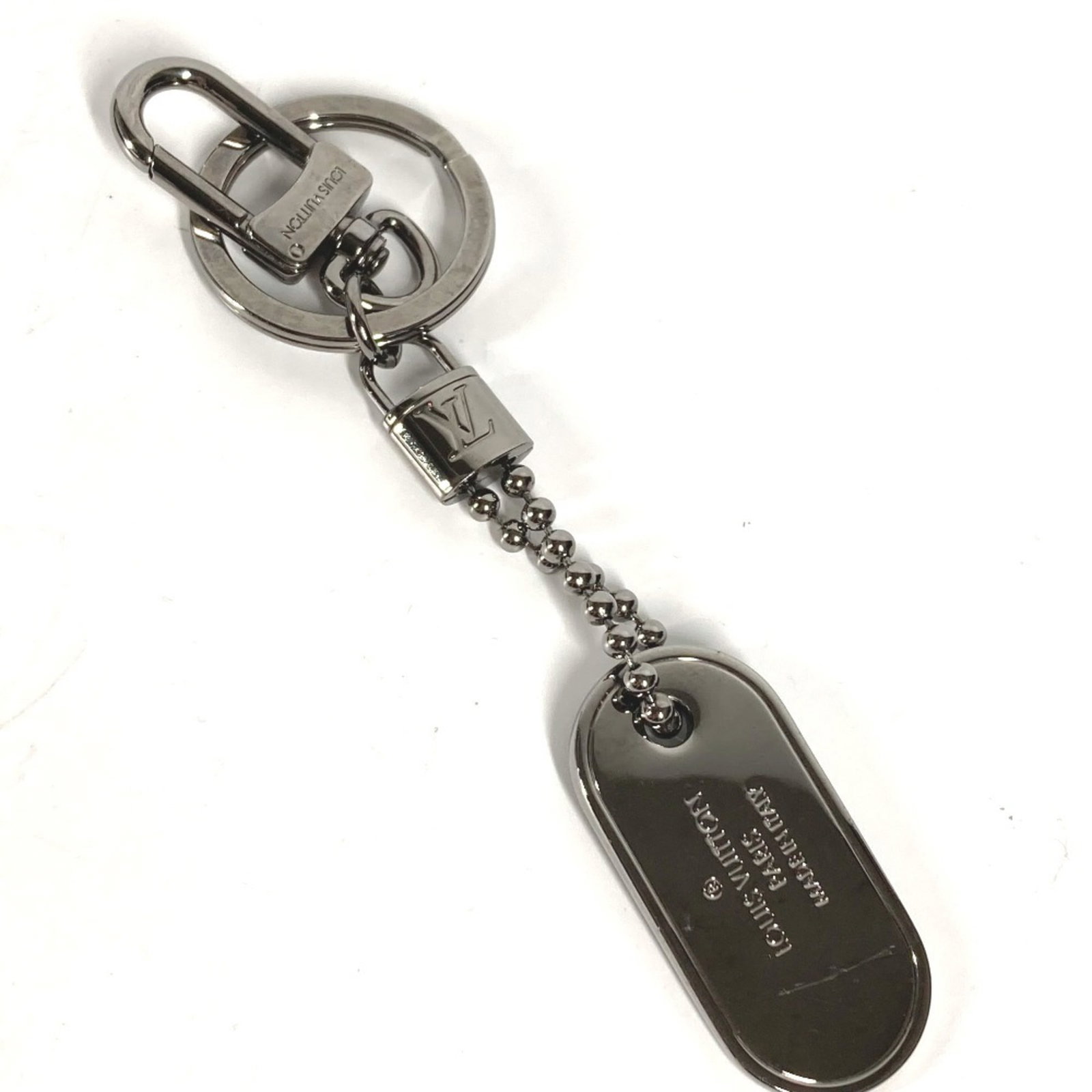 Vuitton Louis Monogram Keyring Eclipse - 4