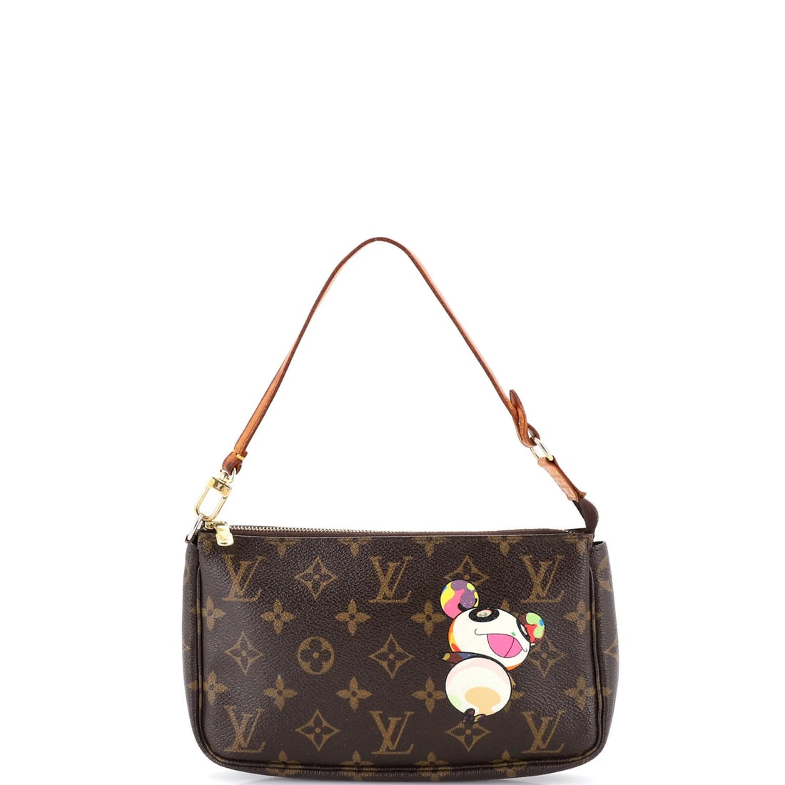 Louis Vuitton Pochette Accessoires Limited Edition Monogram Murakami Panda (1 of 8)